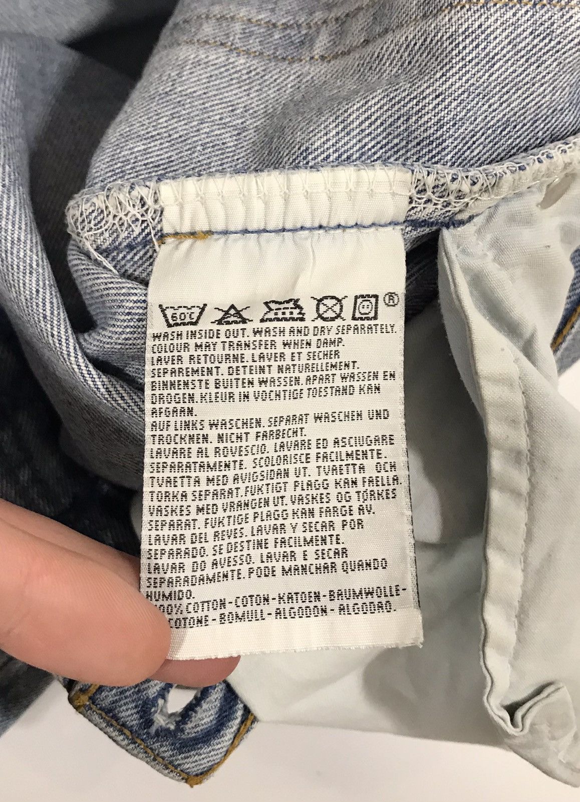 Levi's Vintage Denim Levi's 901 Made In France Jeans Size US 30 / EU 46 - 8 Thumbnail