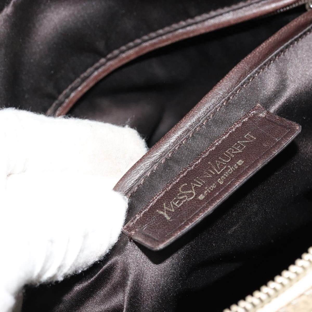 Saint Laurent Paris Saint Laurent Patent Leather Muse Toe Handbag Ivory Size ONE SIZE - 9 Thumbnail