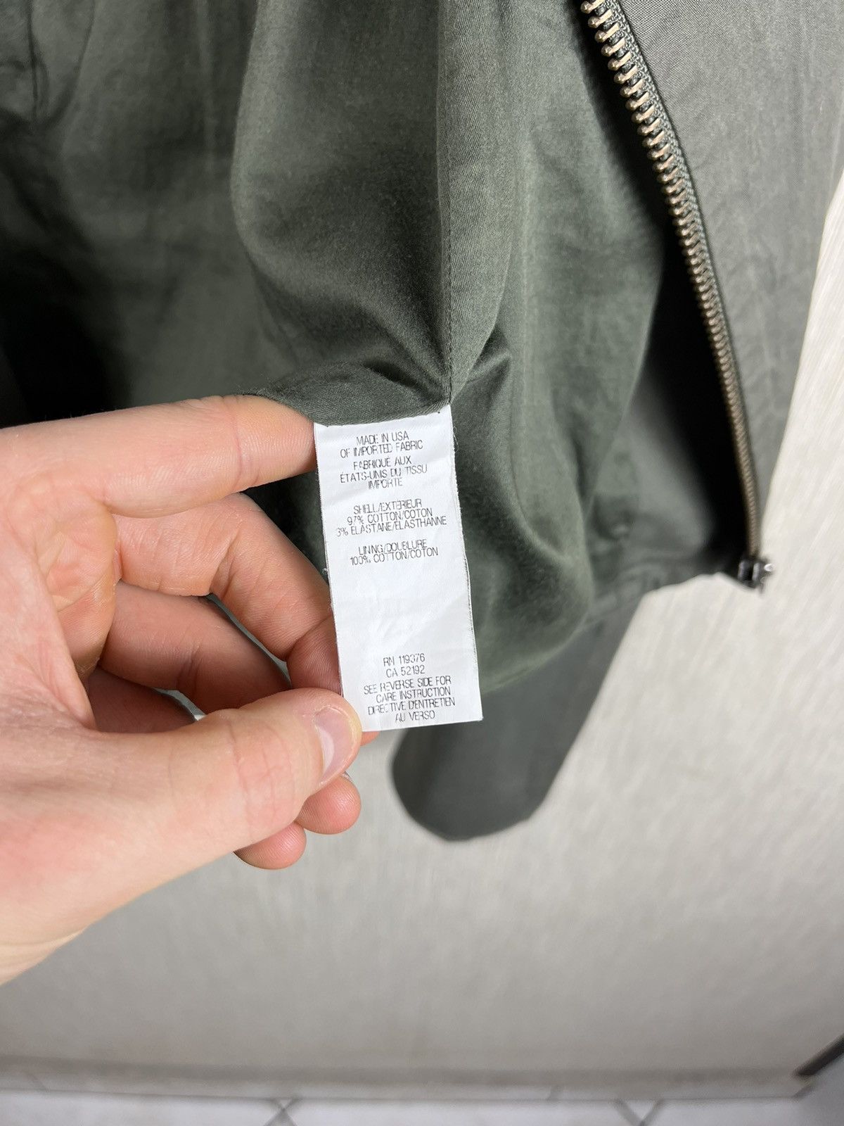 Helmut Lang × Vintage Helmut Lang moto biker cropped asymmetric zip draped jacket Size M / US 6-8 / IT 42-44 - 18 Thumbnail