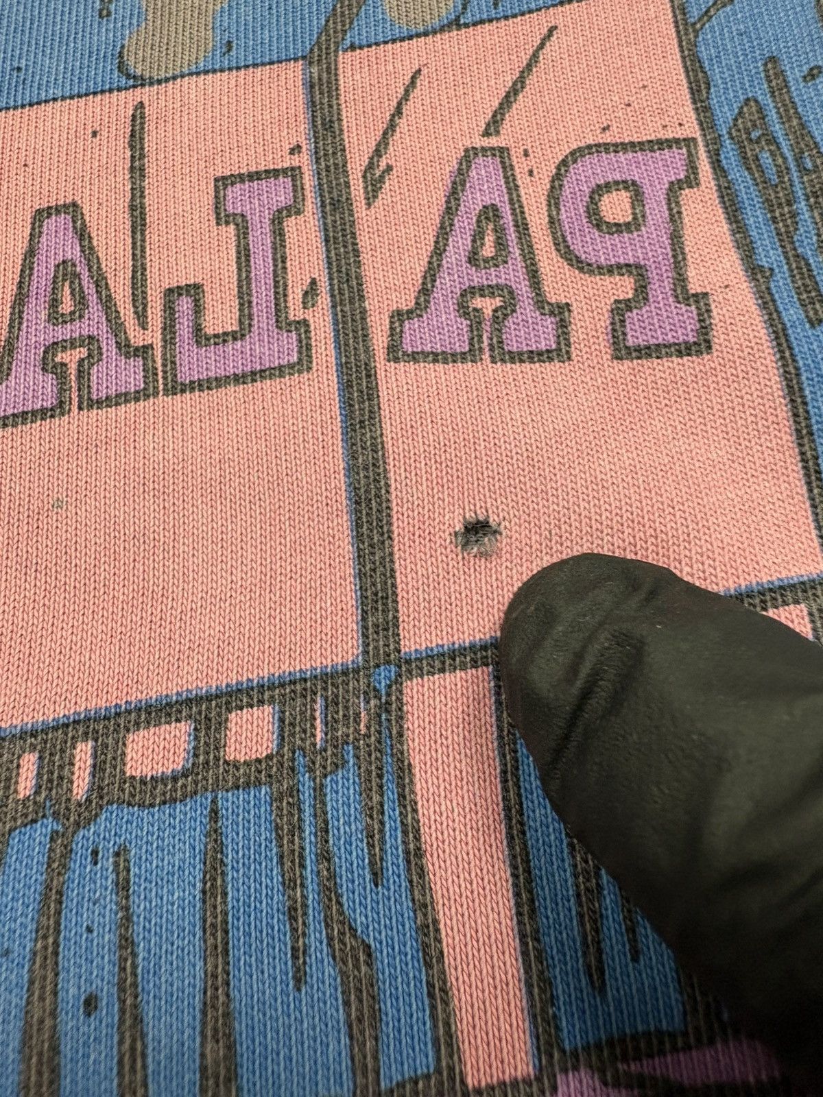 Palace Palace Scheisse Skateboards Schloss Face Bar Tee Shirt Y2K Size US M / EU 48-50 / 2 - 6 Thumbnail