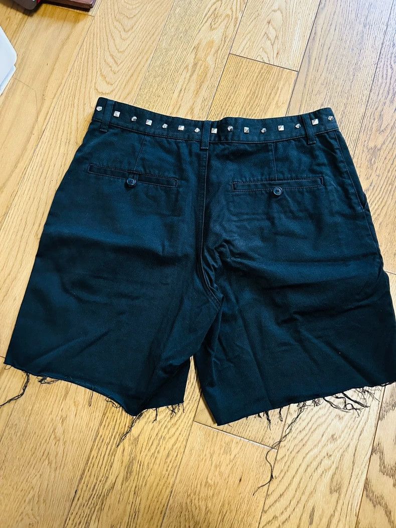 Saint Laurent Paris Saint Laurent Paris Studded denim to make old shorts Nextar Size US 30 / EU 46 - 4 Thumbnail