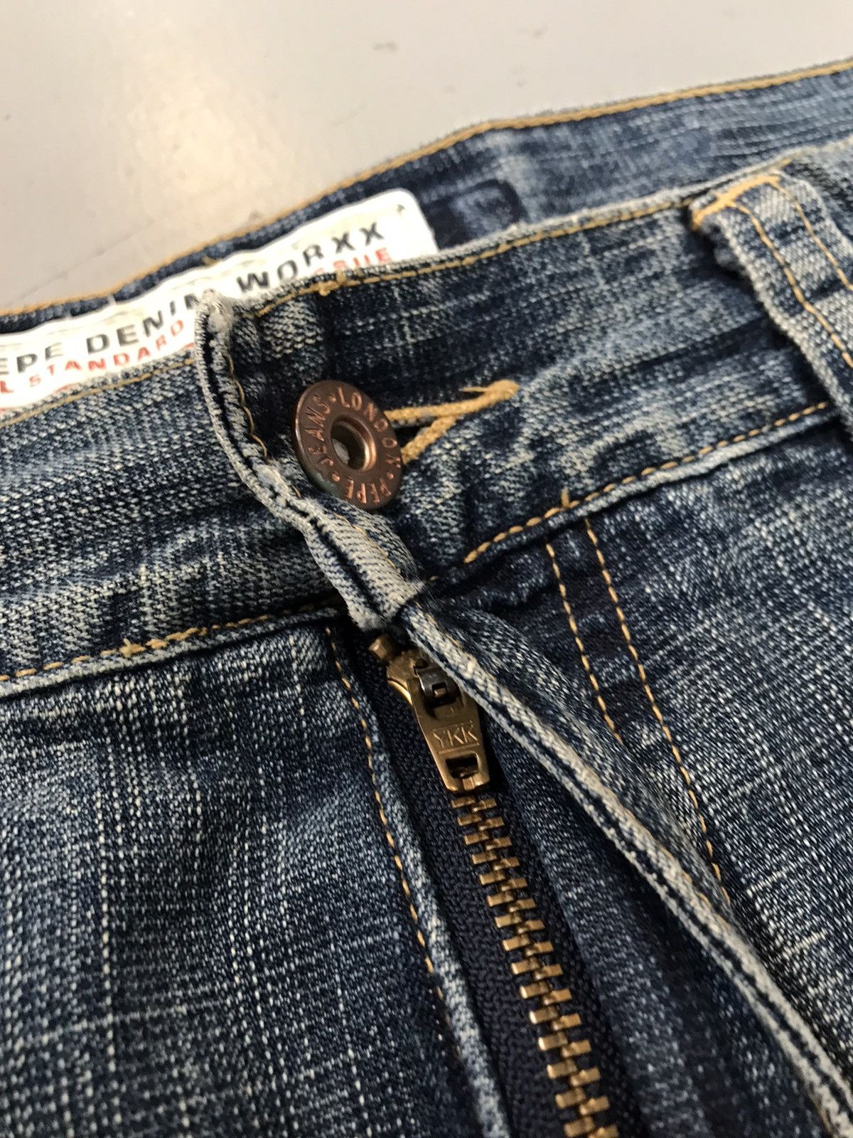 Pepe Jeans × Vintage Y2K Style Pepe Denim Worxx Size US 36 / EU 52 - 9 Thumbnail