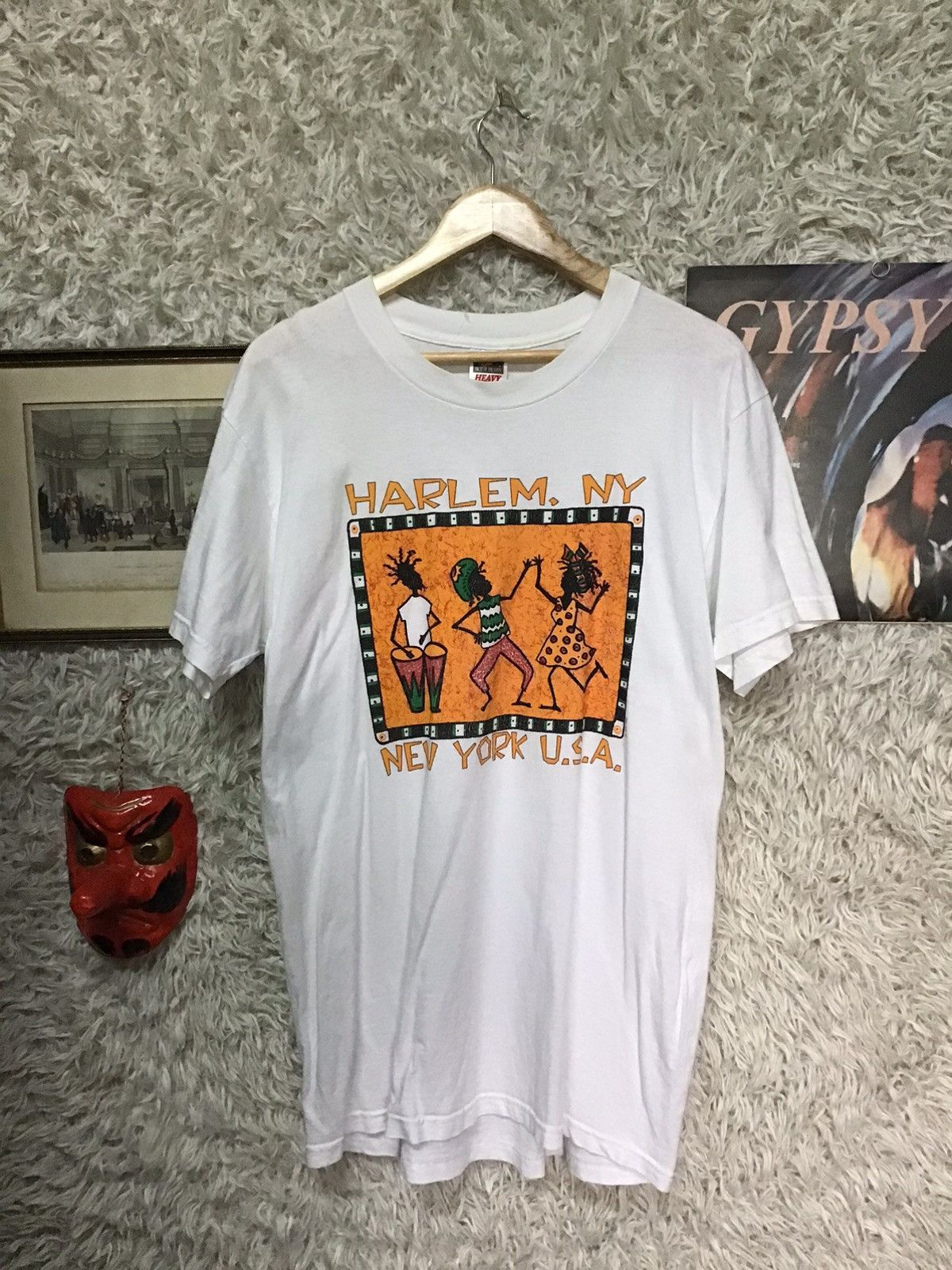 Vintage Vintage Harlem NY USA Size US L / EU 52-54 / 3 - 1 Thumbnail