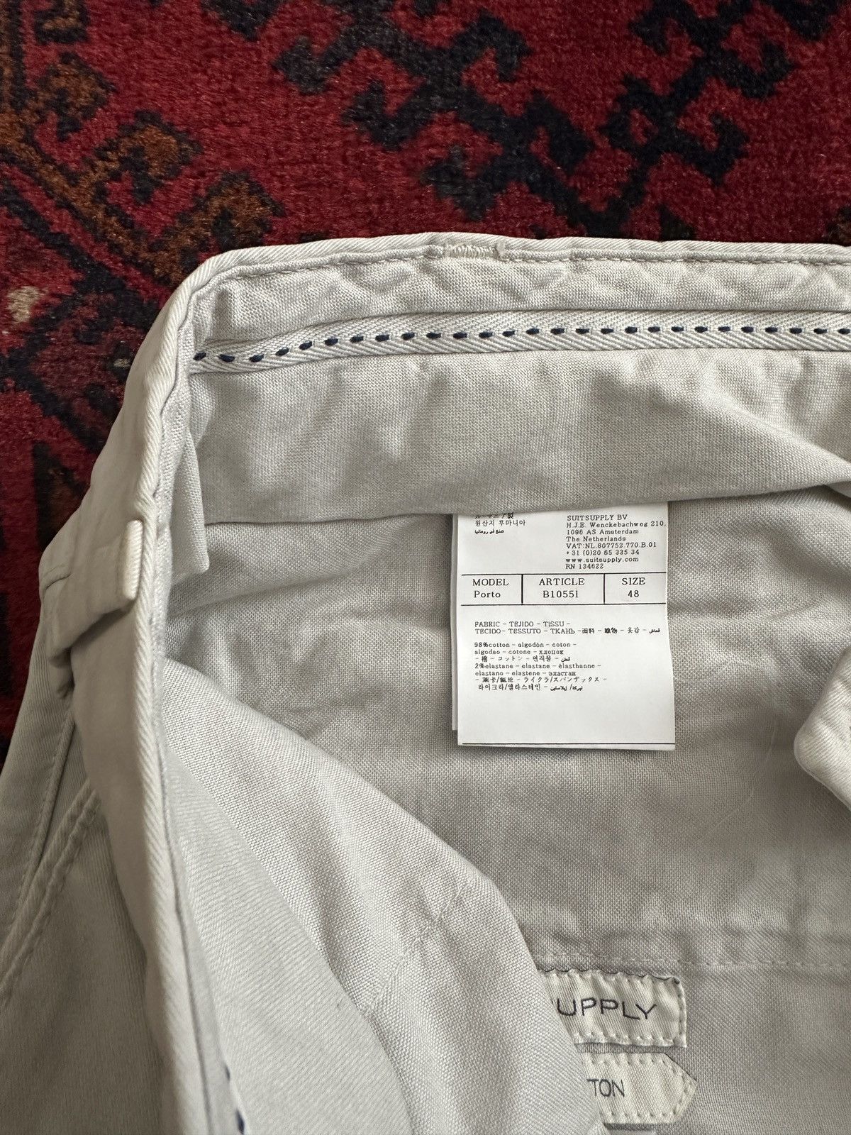 Suitsupply Suitsupply Porto chinos Size US 32 / EU 48 - 2 Thumbnail