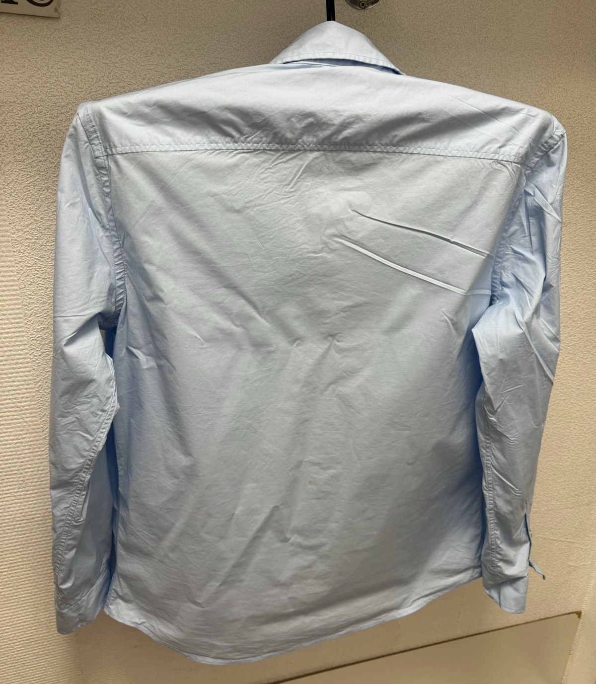 Burberry Burberry London England blue shirt longsleeve monogram Xl Size US XL / EU 56 / 4 - 10 Thumbnail