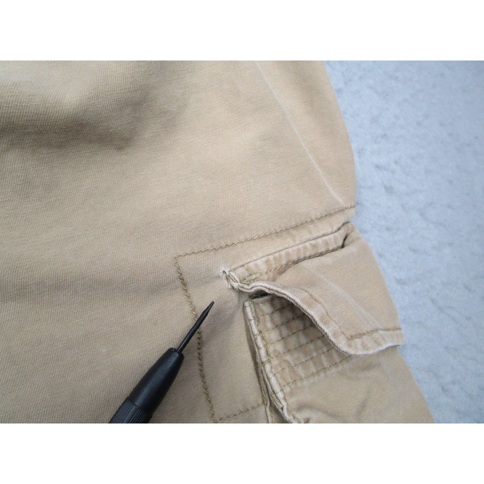 Polo Ralph Lauren Polo Ralph Lauren Cargo Shorts Mens 38 Beige Adjustable Waist 10" Cotton Casual Size US M / EU 48-50 / 2 - 6 Thumbnail
