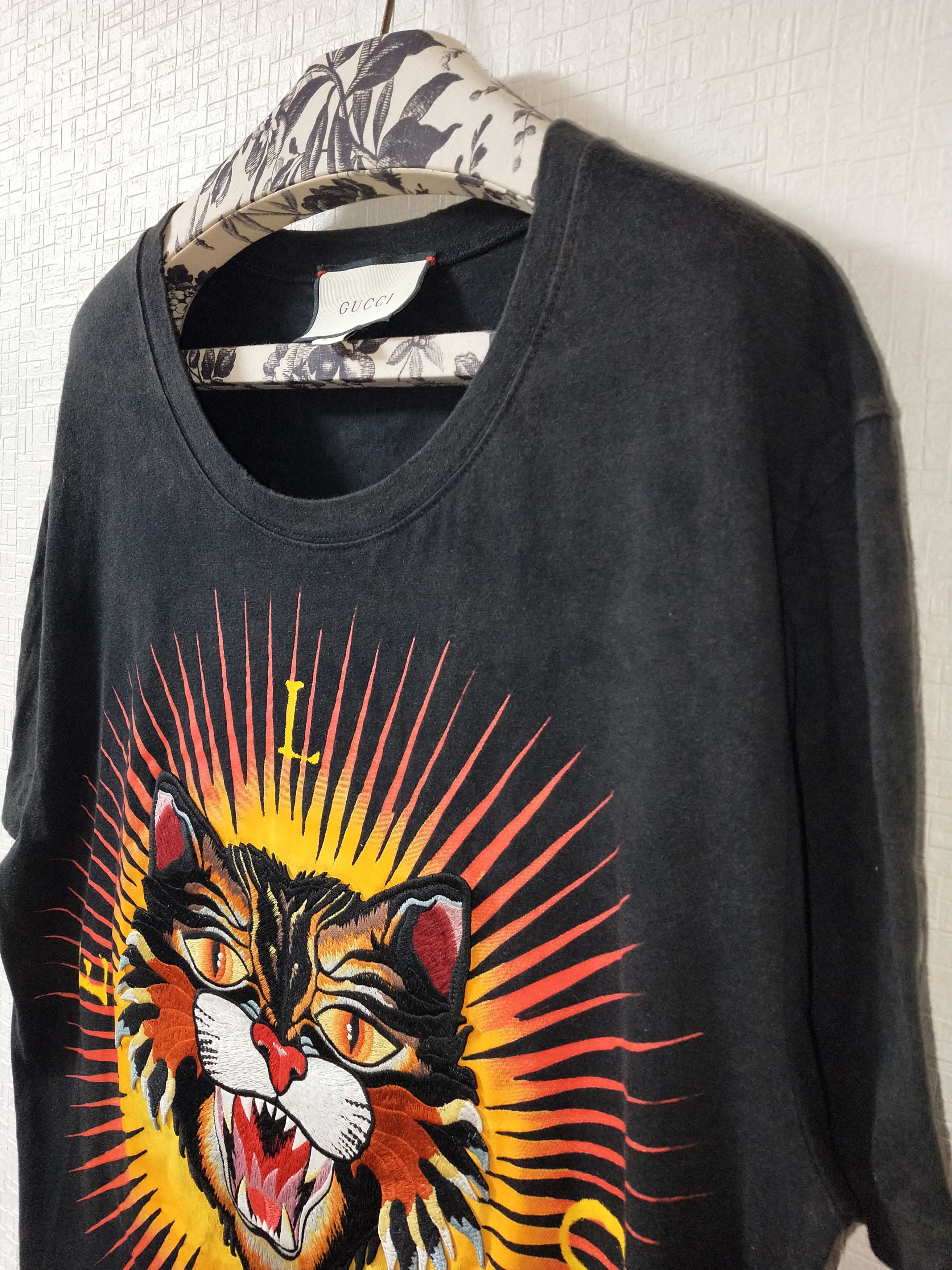 Gucci Anger Cat Tee Size US M / EU 48-50 / 2 - 4 Thumbnail