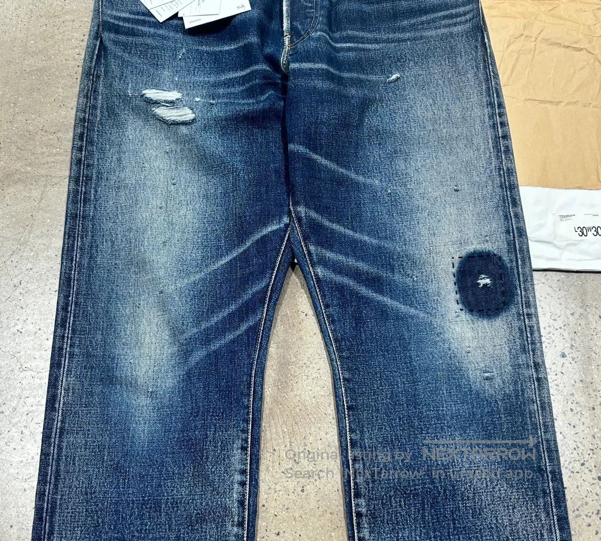 Visvim visvim social sculpture damaged denim overalls. Size US 30 / EU 46 - 5 Thumbnail