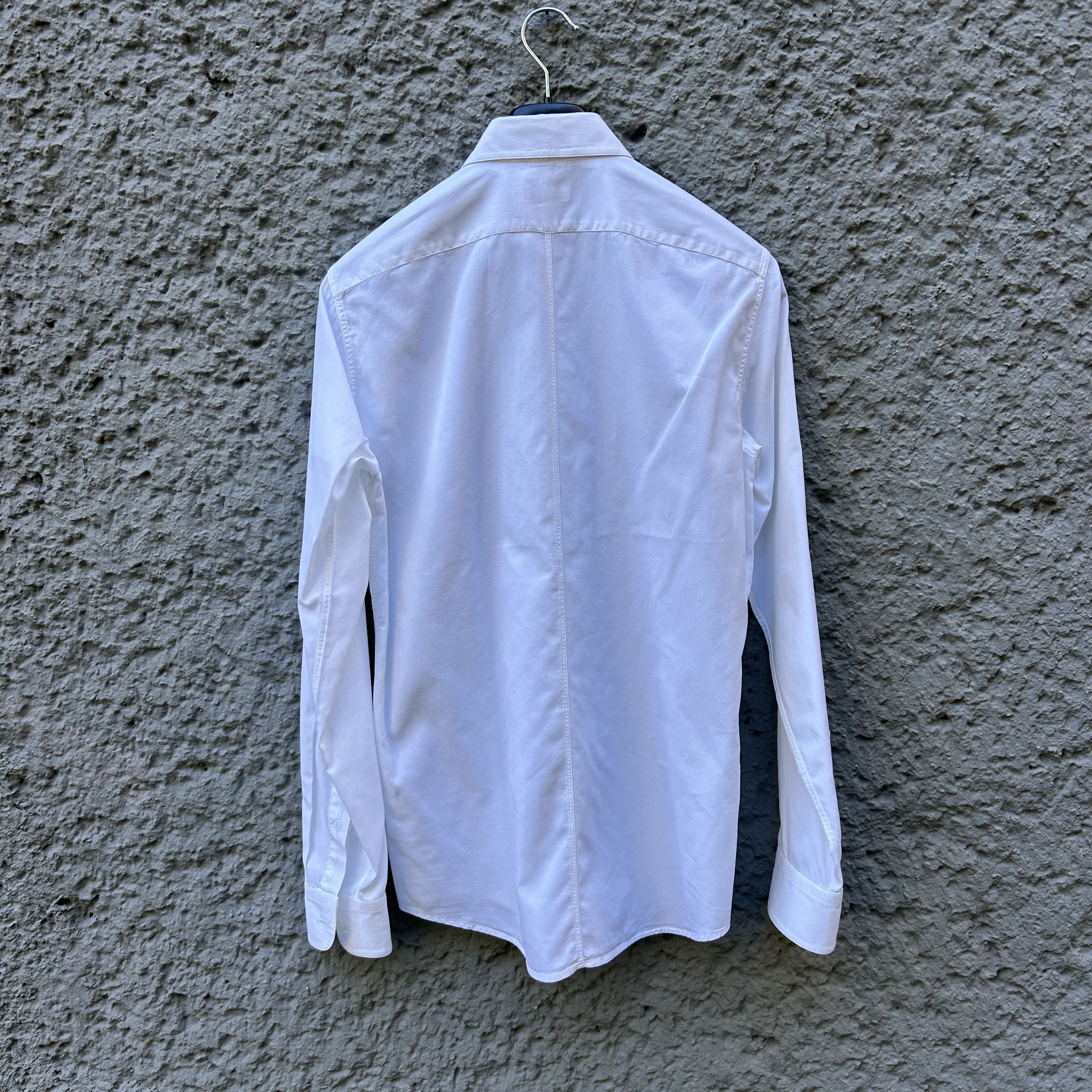 Dries Van Noten Dries van Noten White Shirt Button Up Size US S / EU 44-46 / 1 - 2 Thumbnail
