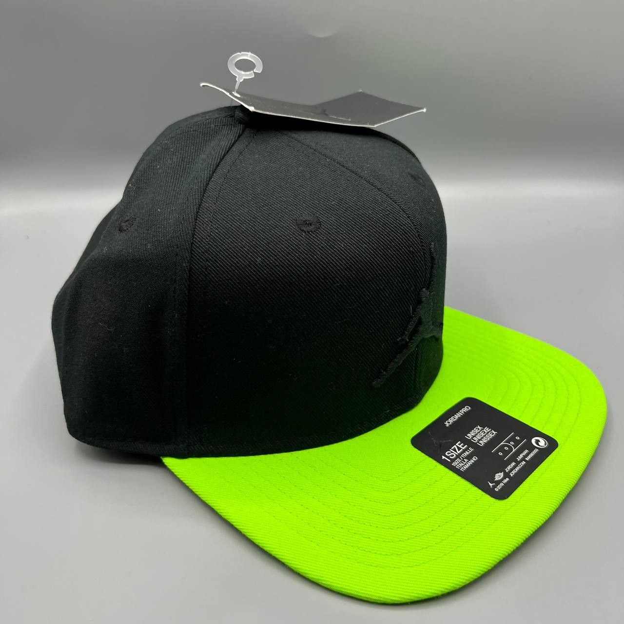Jordan Brand Air Jordan Pro Hat Men Black Green Jumpman Snap Back Cap New Size ONE SIZE - 3 Thumbnail