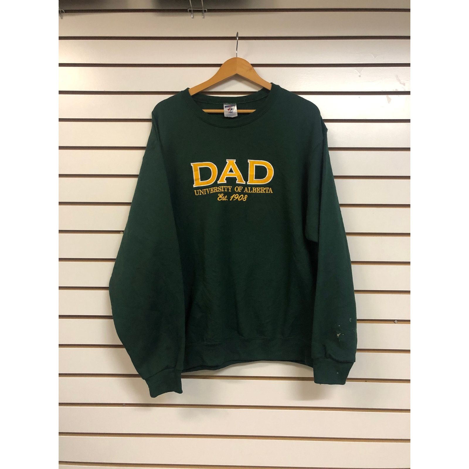 Jerzees Vintage university of Alberta DAD Sweatshirt size Large 90s Size US L / EU 52-54 / 3 - 1 Thumbnail