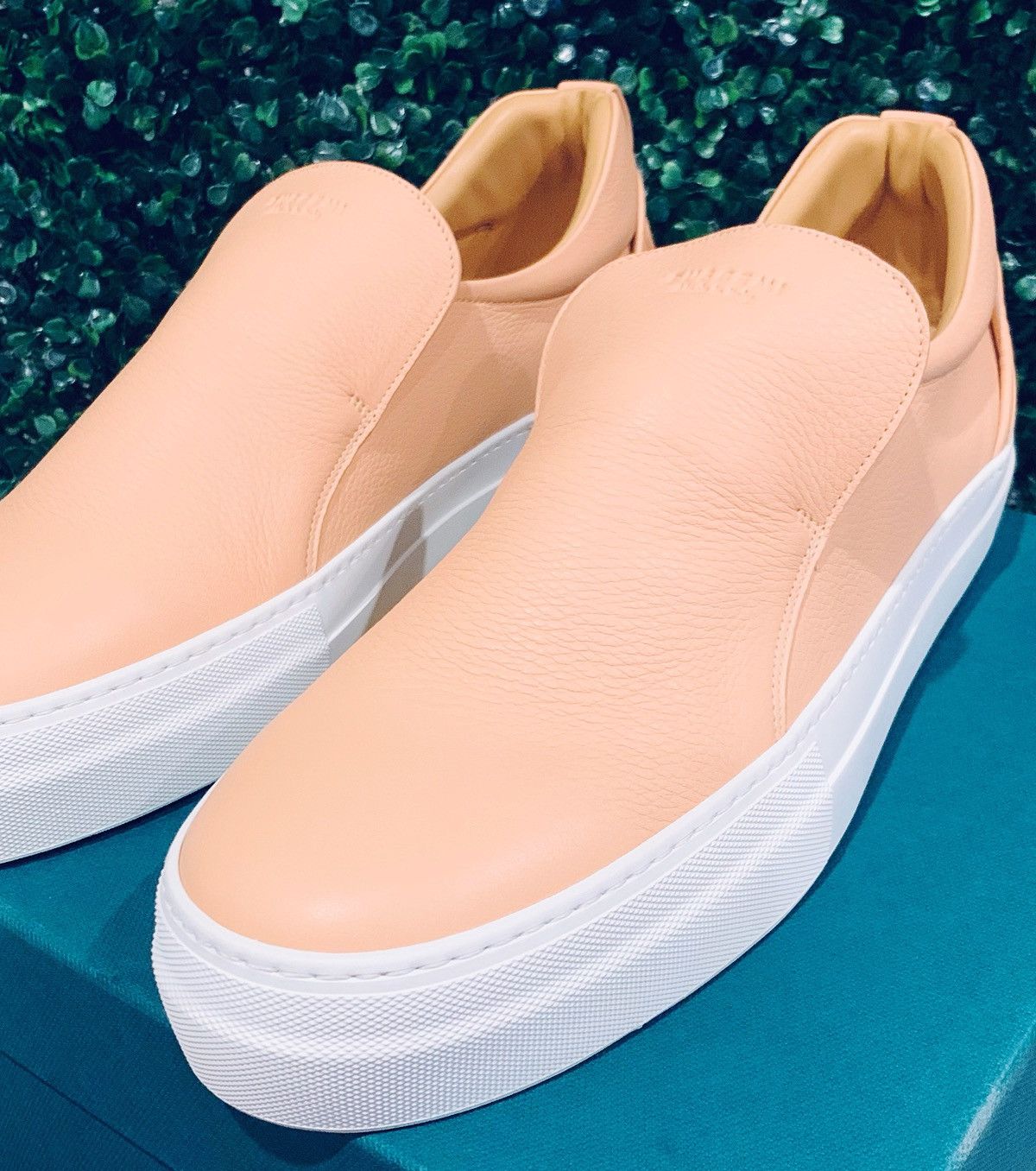 Buscemi BUSCEMI 40MM Skate Skin Leather Slip On Sneakers EU48 (New) Size US 15 / EU 48 - 1 Thumbnail