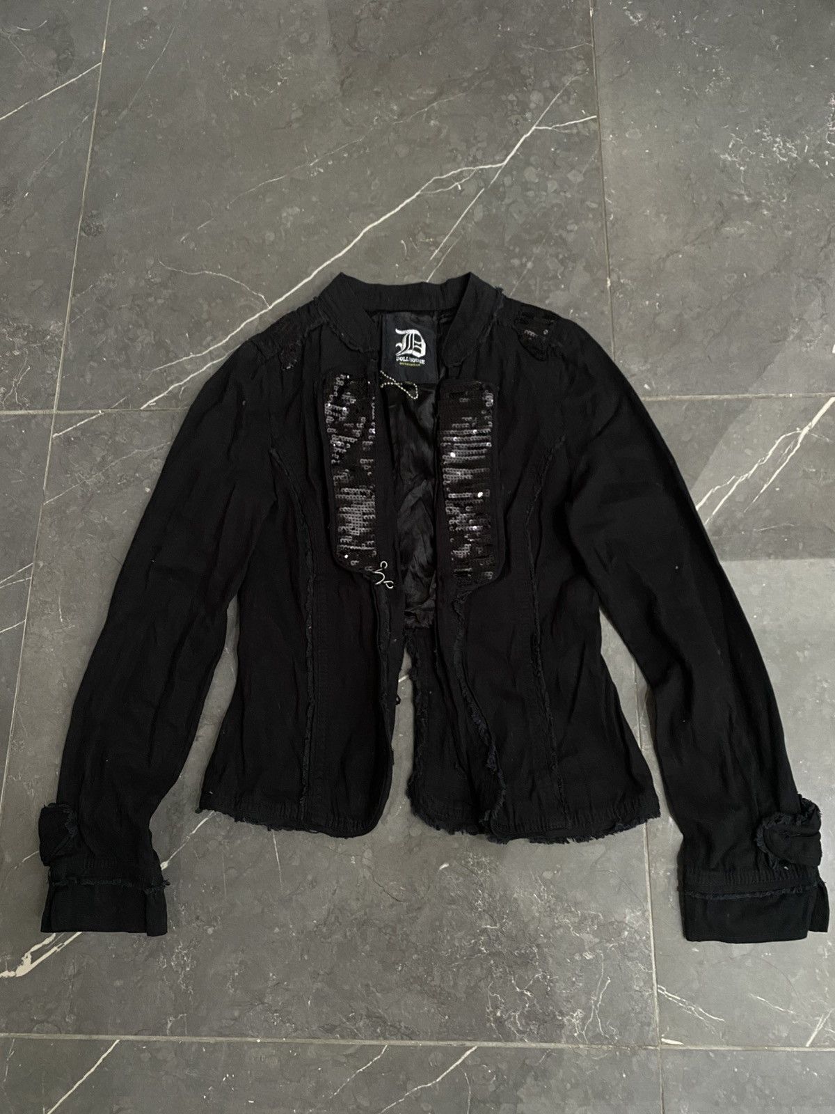 Share Spirit Homme Vampire Style Jacket Glitter Japanese Vkei Size S / US 4 / IT 40 - 1 Thumbnail
