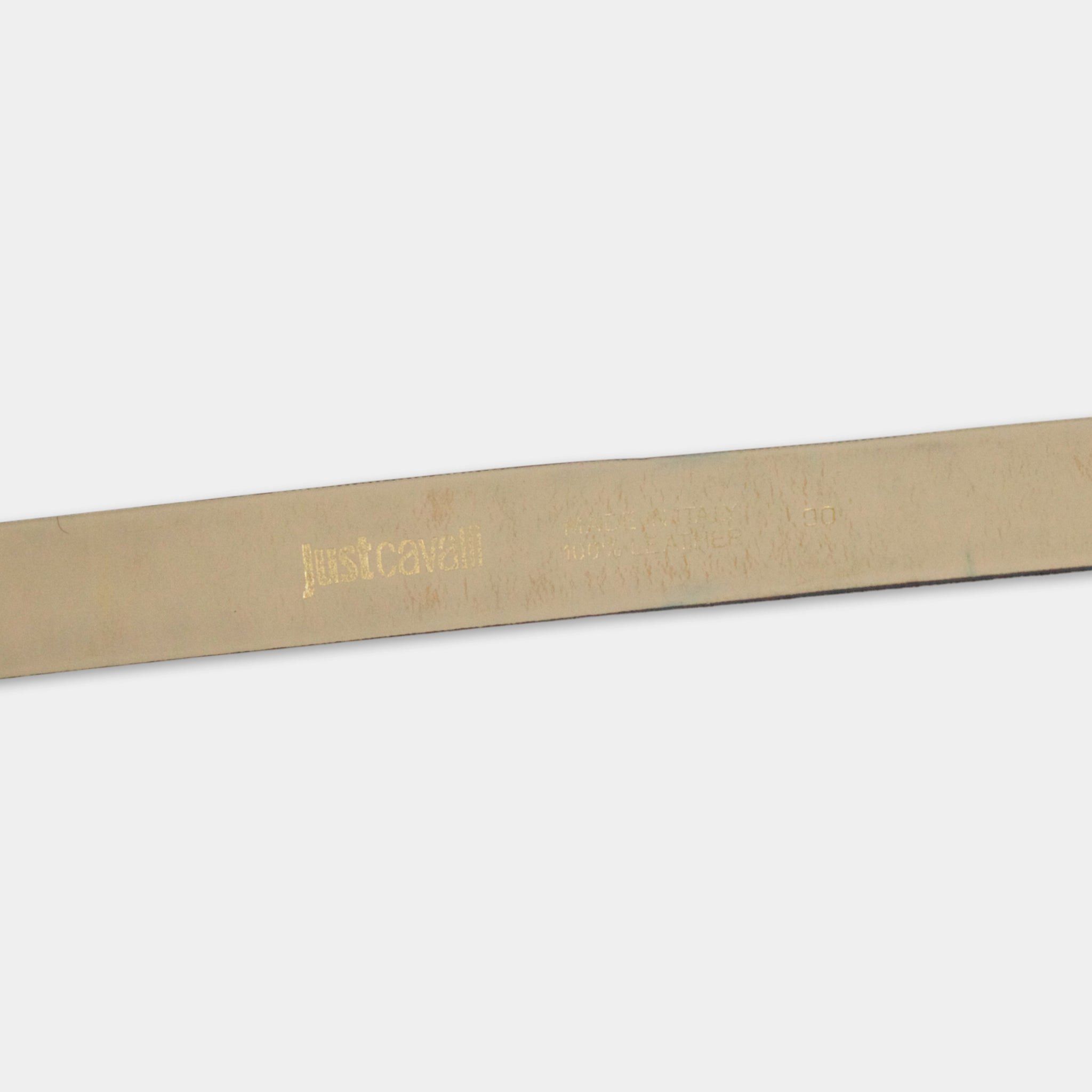 Just Cavalli Just Cavalli Golden Buckle Belt Size ONE SIZE - 3 Thumbnail