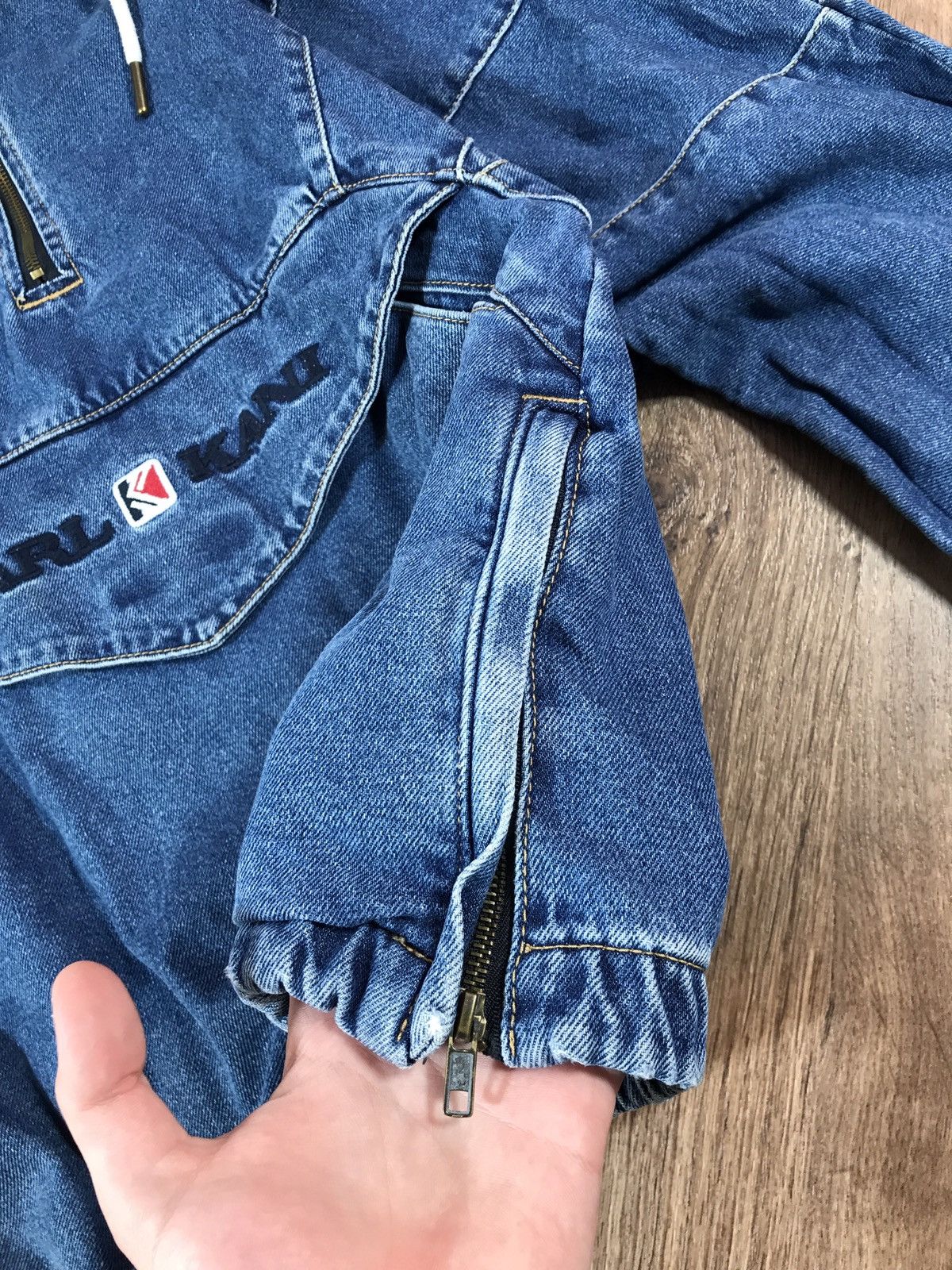 Karl Kani × Vintage Vintage Y2K Karl Kani Baggy Denim Anorak Jacket Skate 90s Size US S / EU 44-46 / 1 - 5 Thumbnail