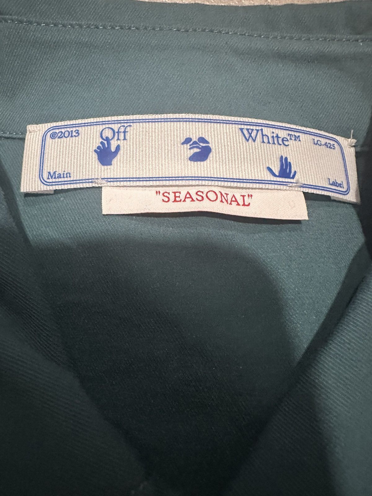 Off-White OFF-WHITE PAPERCLIP S/S SHIRT Size US M / EU 48-50 / 2 - 2 Thumbnail