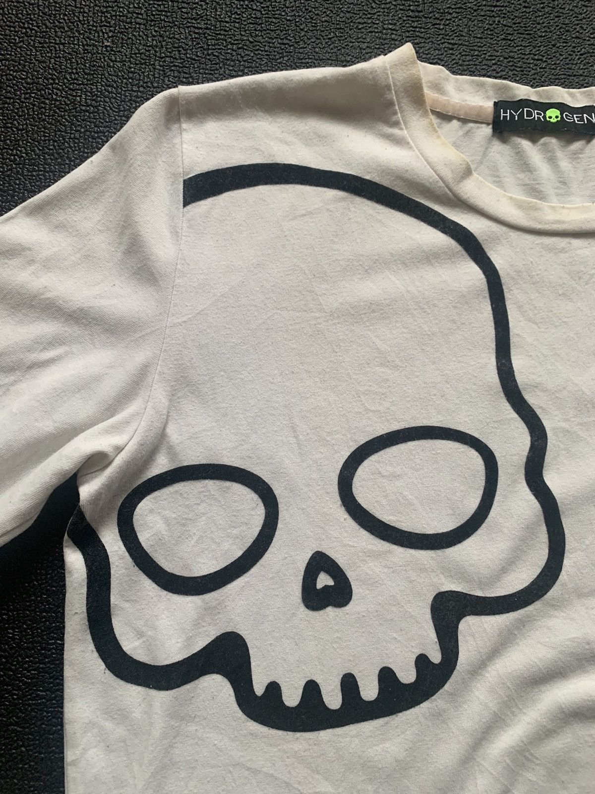 Vintage Hydrogen Skull Long Shirt Size US XL / EU 56 / 4 - 5 Thumbnail