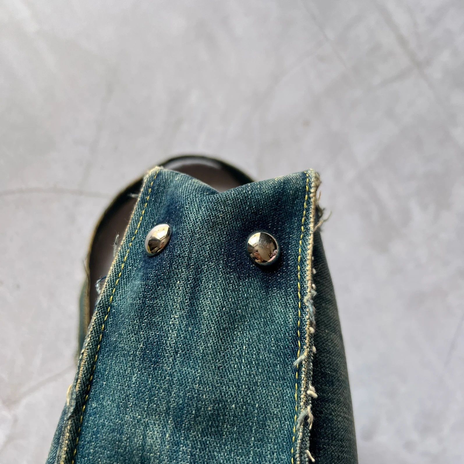 Hysteric Glamour vintage Miss Sixty Shoulder Bag denim Y2K style diesel GGL Size ONE SIZE - 8 Thumbnail