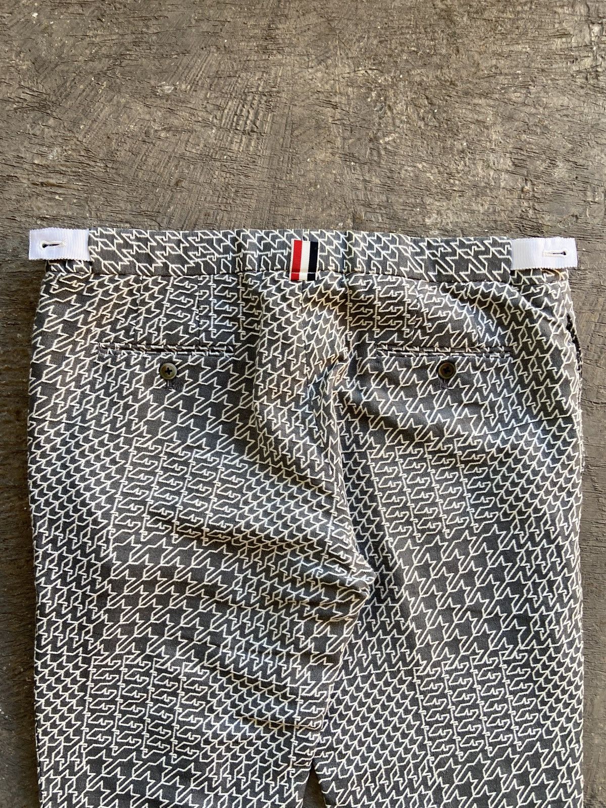 Thom Browne FW2015 Thom Browne - Houndstooth Pattern Slim Trousers Pants Size US 36 / EU 52 - 10 Thumbnail