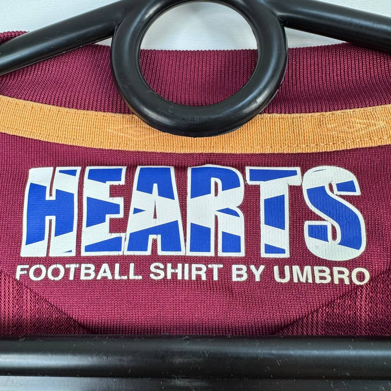 Umbro Umbro Hearts FC Home Football Shirt Maroon Mens Size M Size US M / EU 48-50 / 2 - 6 Thumbnail
