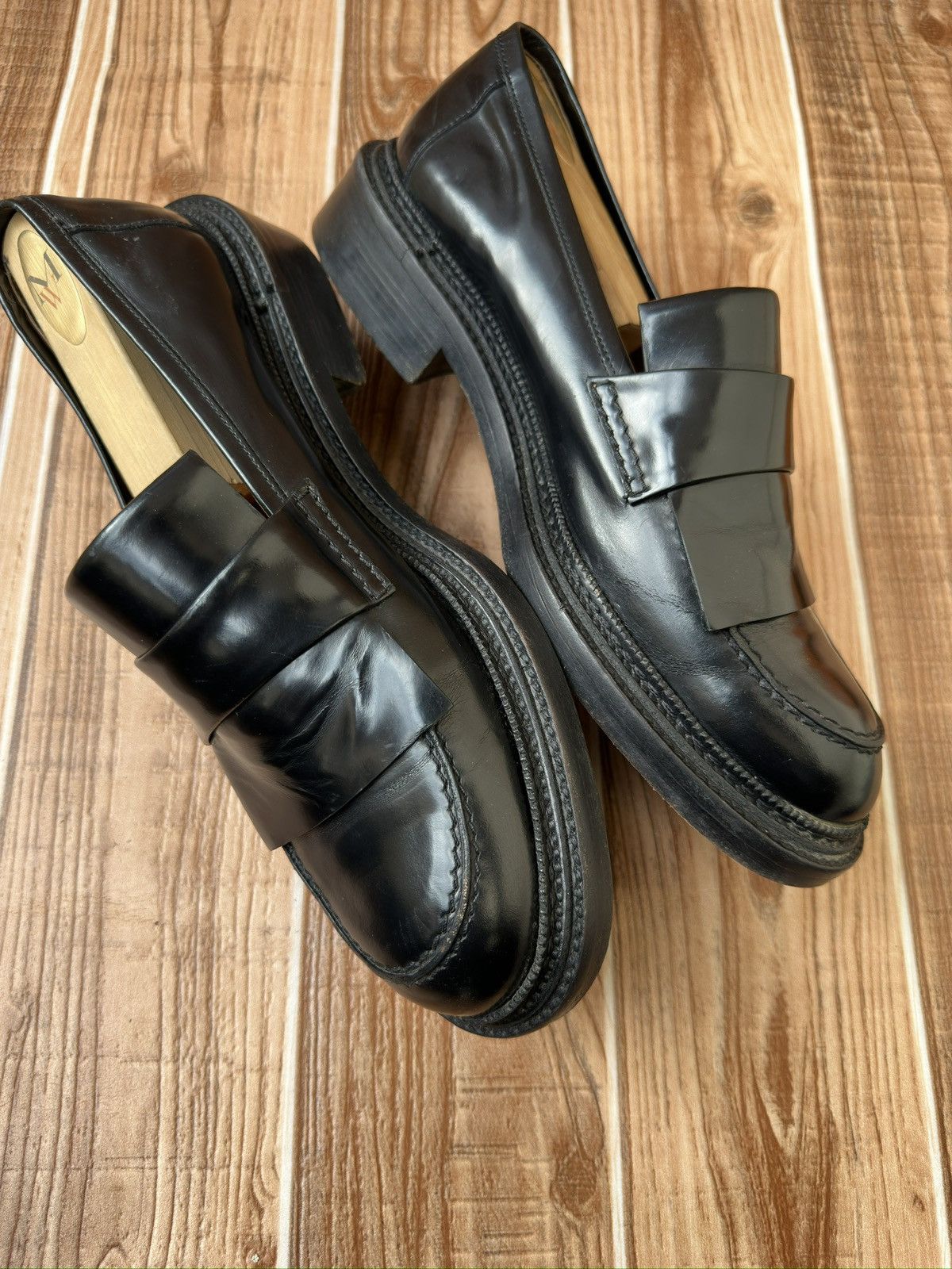 Jil Sander Jil Sander Black Derby Loafer Size US 7 / EU 40 - 5 Thumbnail