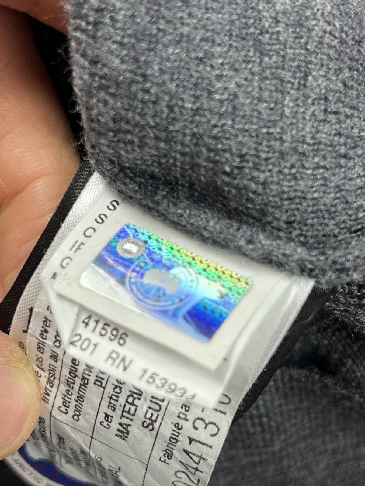 Canada Goose Canada Goose Hybridge Grey Knit Anorak Size M Size US M / EU 48-50 / 2 - 5 Thumbnail
