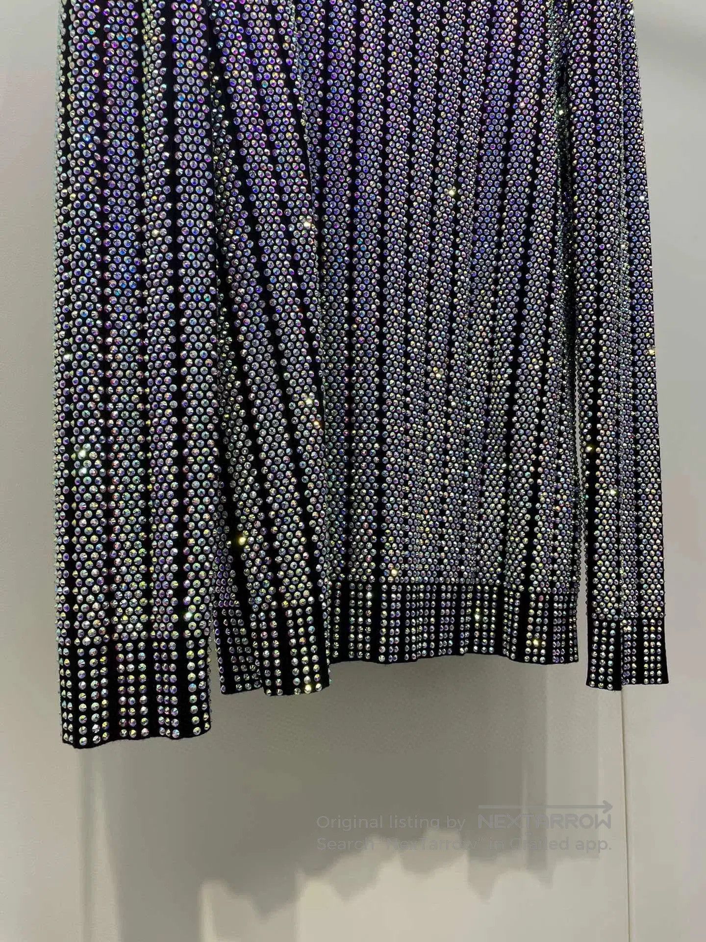 Gucci Gucci Crystal Embellished Black Top. Size M / US 6-8 / IT 42-44 - 5 Thumbnail