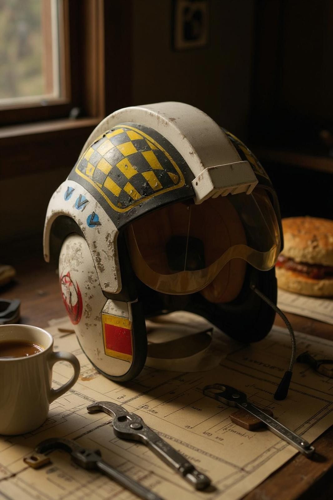Star Wars Disney Parks Galaxy's Edge Batuu Adult X-Wing Fighter Helmet Size ONE SIZE - 1 Thumbnail