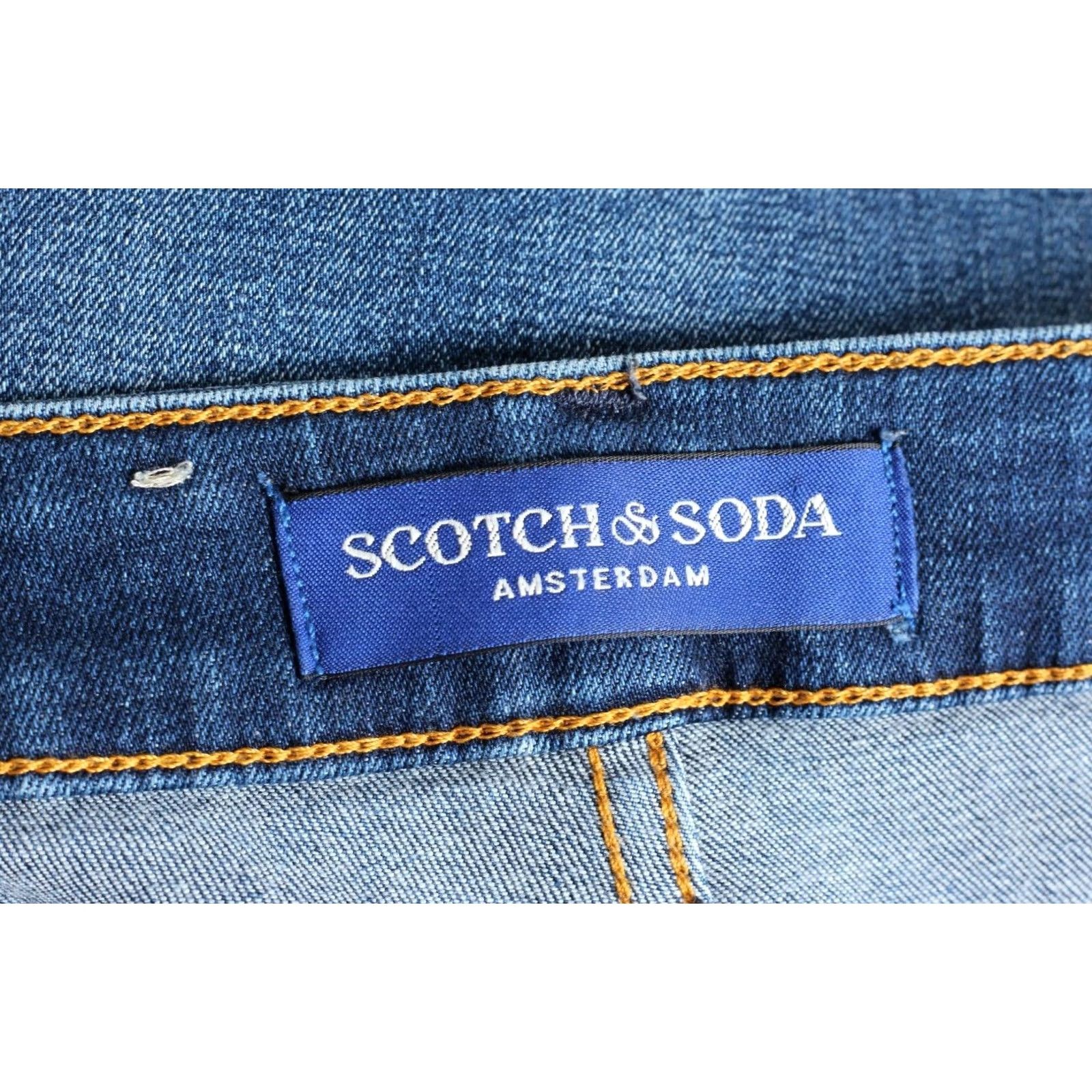 Scotch & Soda SCOTCH & SODA SKIM Skinny Fit Stretch Jeans Men Size W30 L34 DZ4677 Size US 30 / EU 46 - 6 Thumbnail