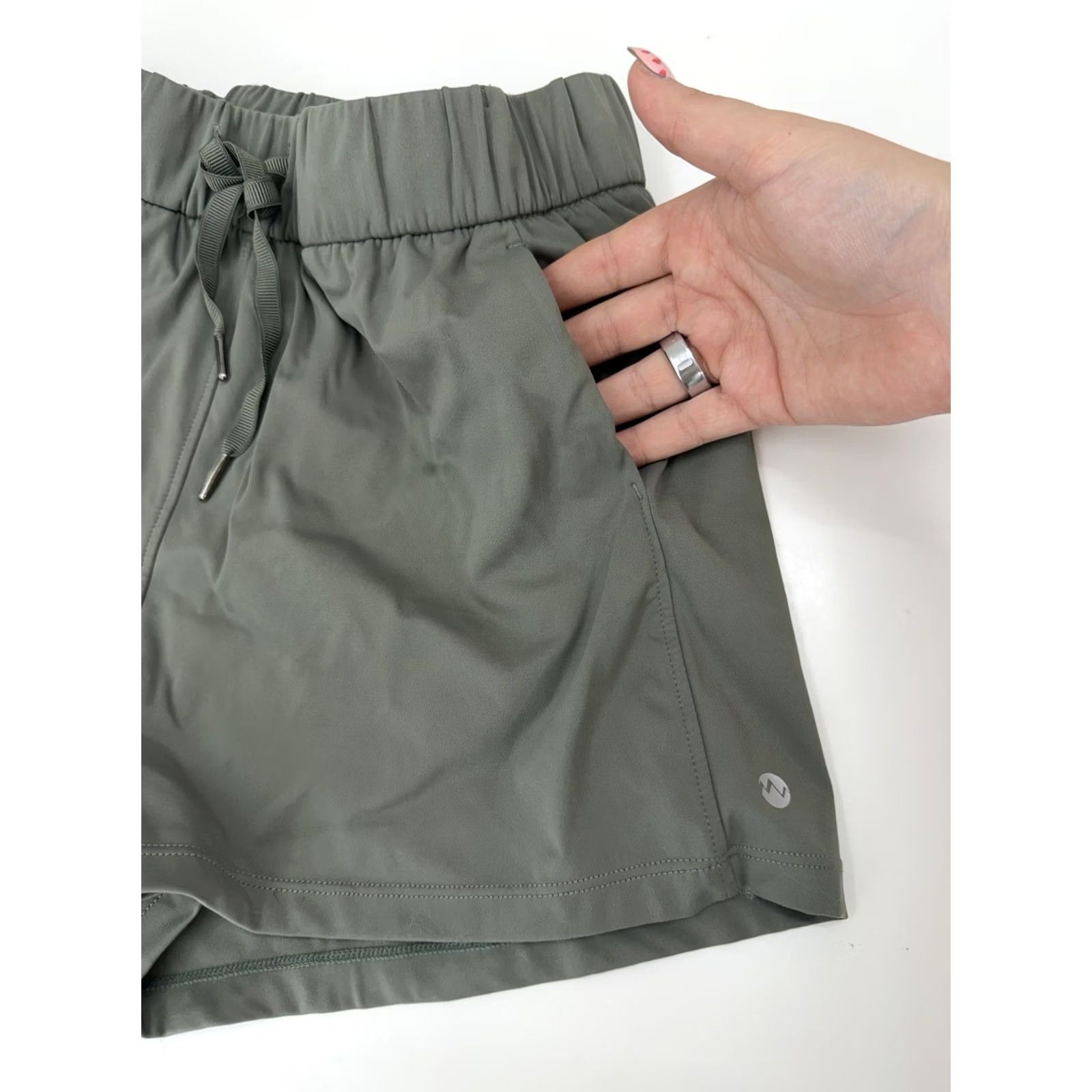 Vintage Willit Womens Shorts XS Gray Athletic Shorts Drawstring Pockets Size 26" / US 2 / IT 38 - 2 Thumbnail