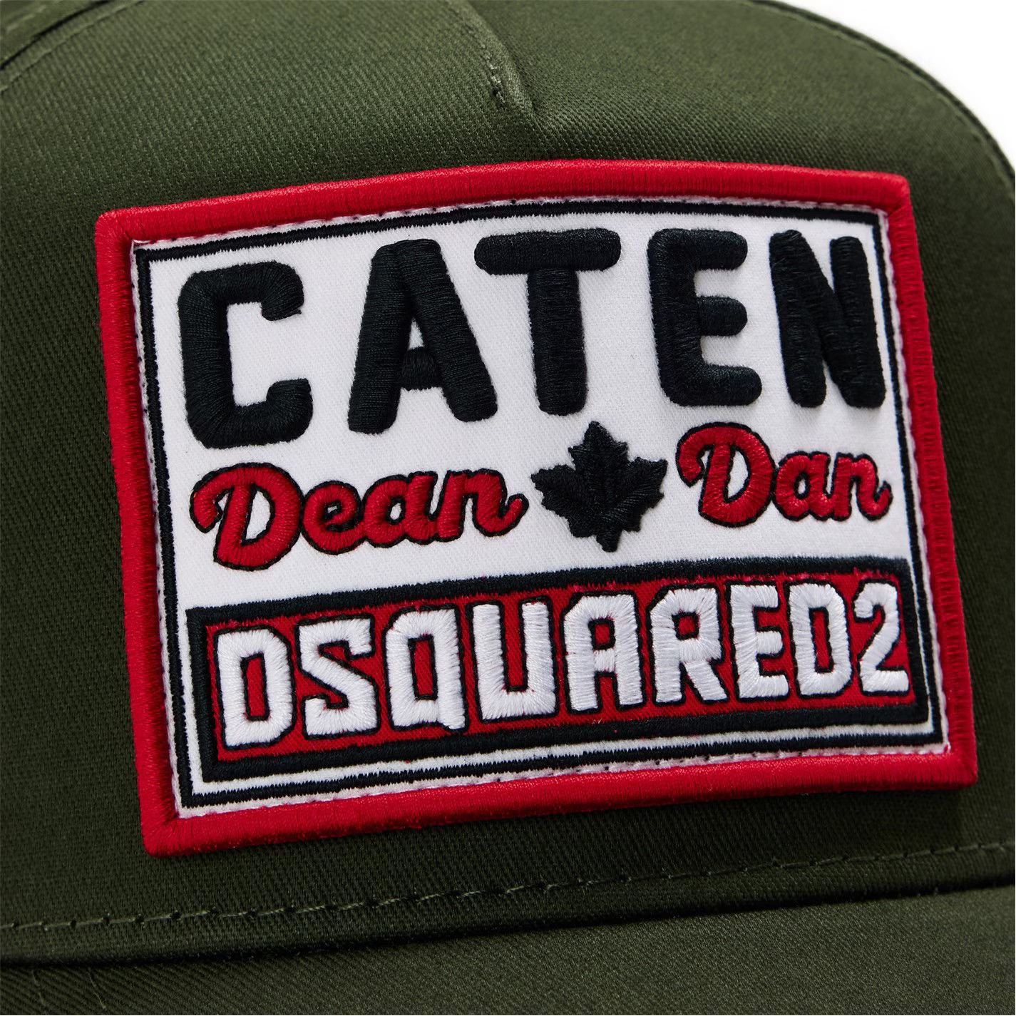 Dsquared2 o1g2r1mq0426 Size: OS / Caten Baseball Hat / Cap in Green Size ONE SIZE - 3 Thumbnail