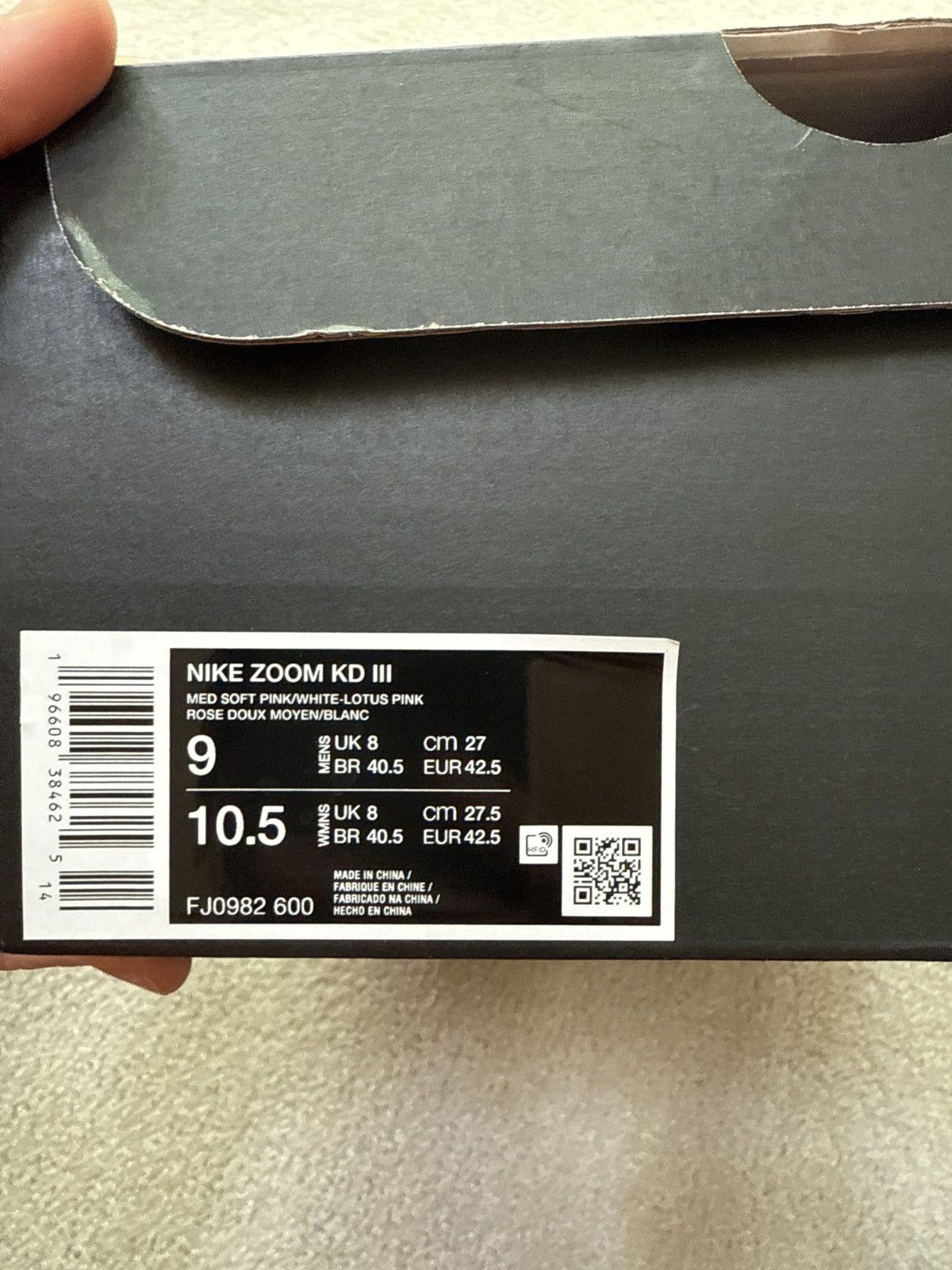 Nike Nike Zoom KD III Size US 9 / EU 42 - 6 Thumbnail