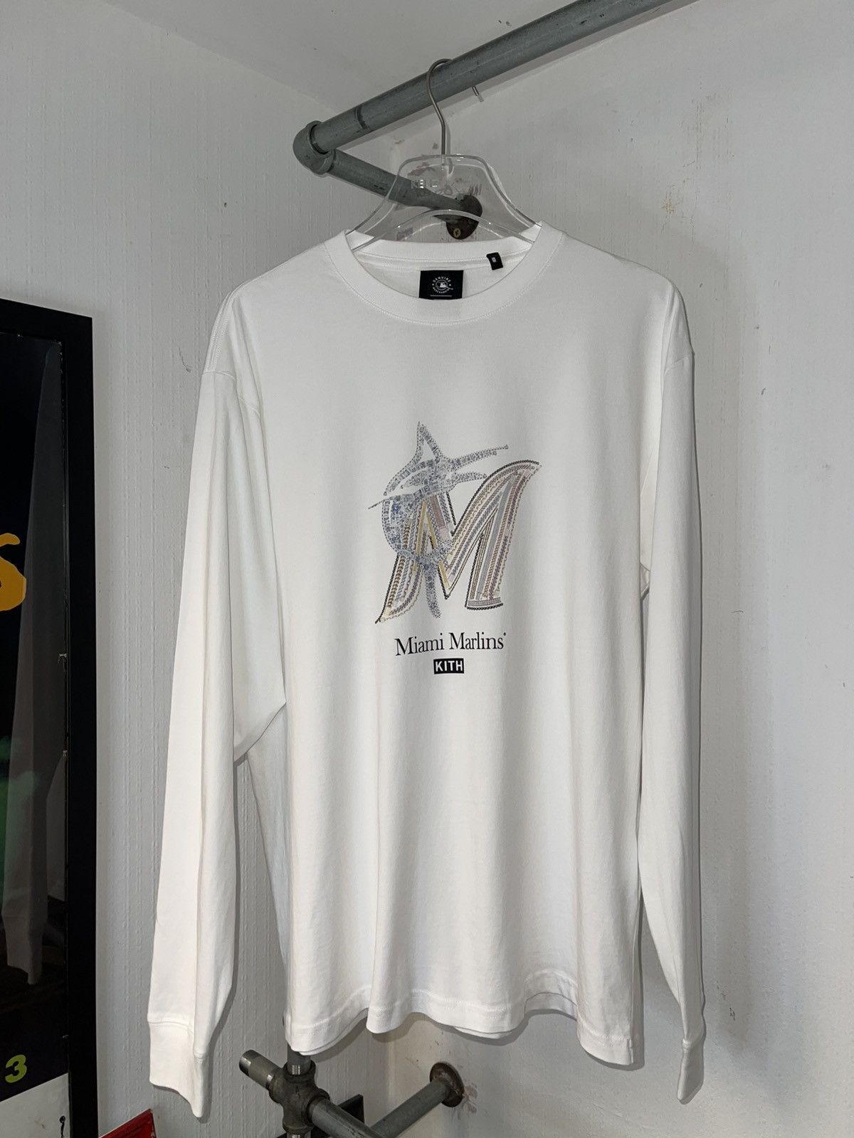 Kith Kith Rachel Goatley Marlins Long Sleeve Tee Size US L / EU 52-54 / 3 - 1 Thumbnail