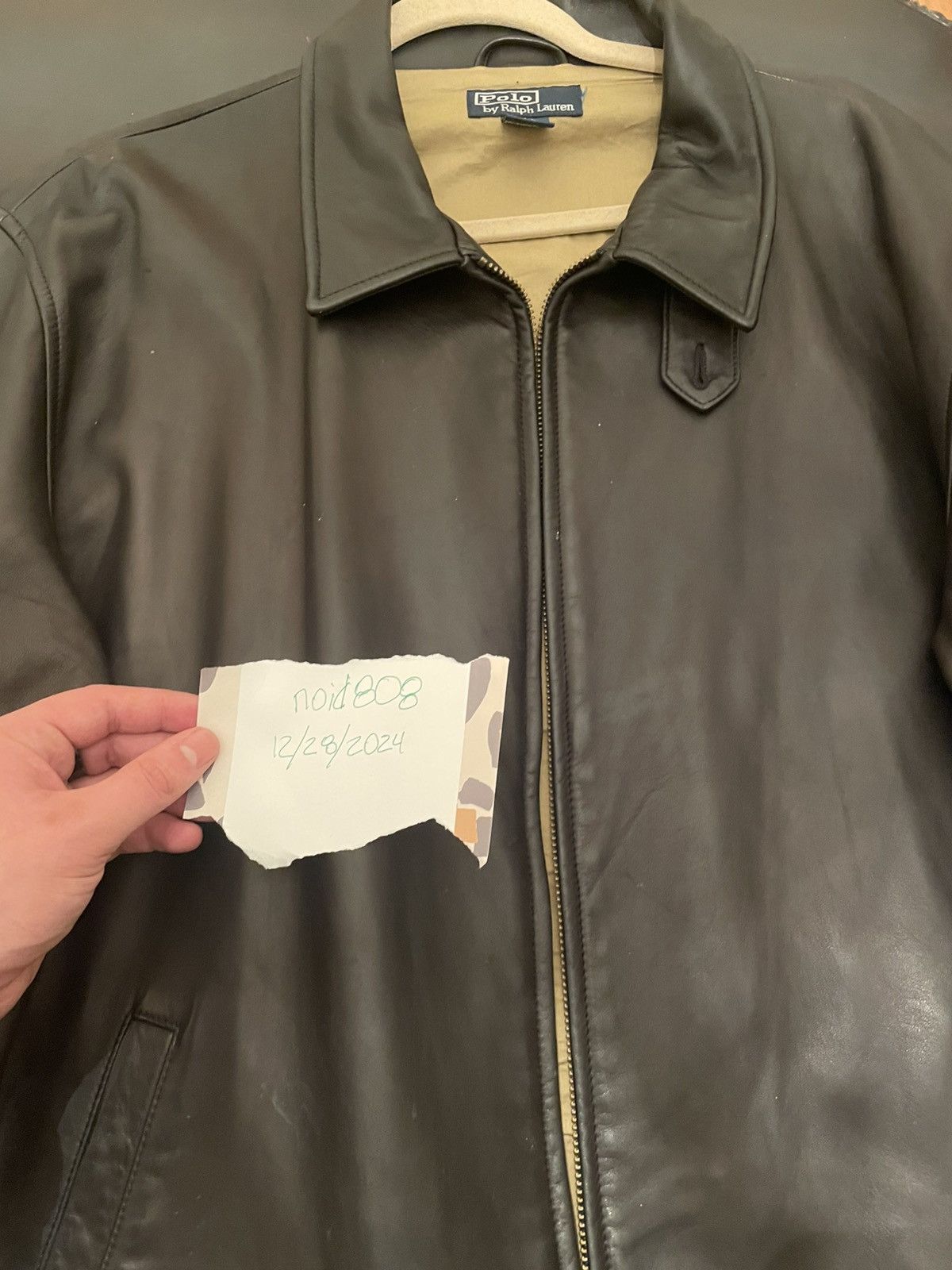 Polo Ralph Lauren Lambskin leather jacket