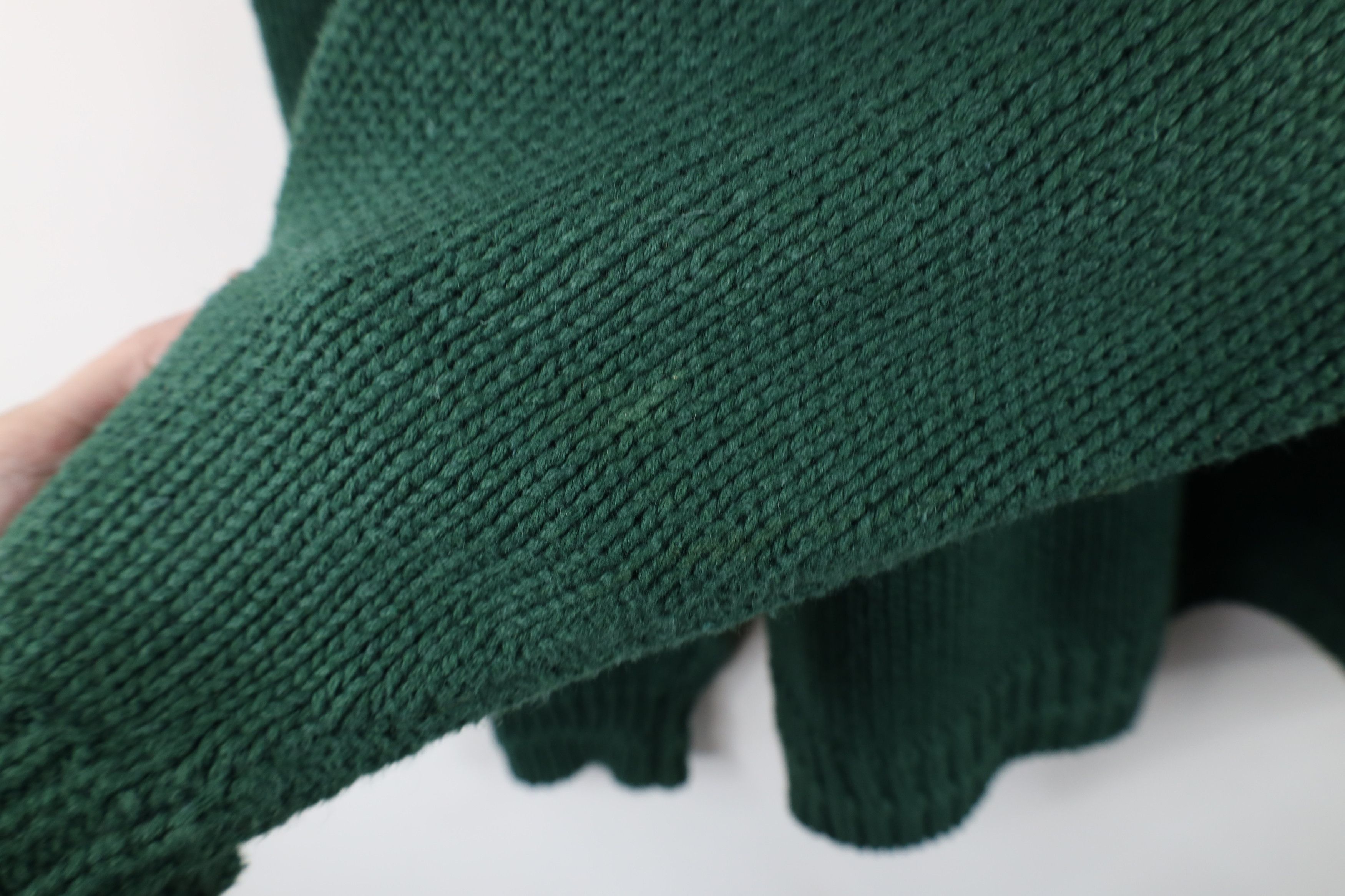 Vintage Vintage 90s Streetwear Nature Leaf Knit Turtleneck Sweater Size XL / US 12-14 / IT 48-50 - 11 Thumbnail