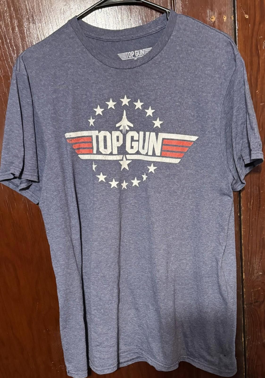 Topman Top Gun Movie Logo T Shirt Men's Size L Blue Size US L / EU 52-54 / 3 - 1 Thumbnail