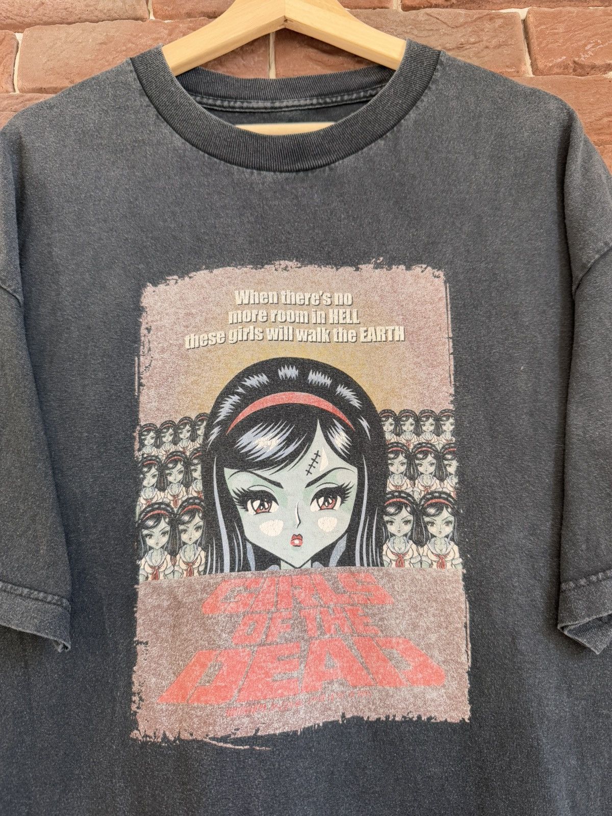 Hook-Ups Vintage Hook-Ups Skate Tee Girls Of Dead Horror Anime XL Size US XL / EU 56 / 4 - 2 Thumbnail