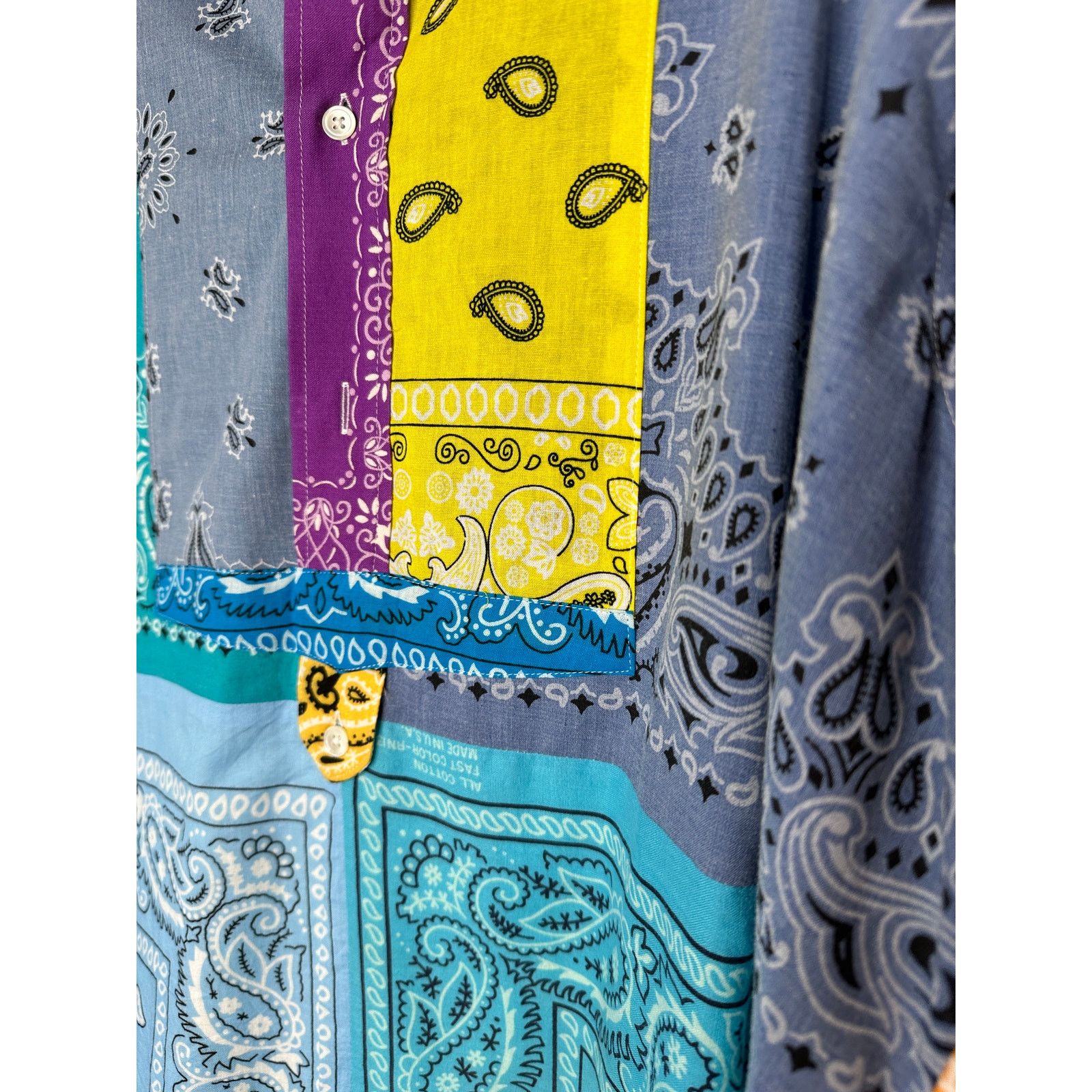 Children of the discordance Children of the Discordance Multicolor Bandana Patch Shirt 3 Size US L / EU 52-54 / 3 - 6 Thumbnail