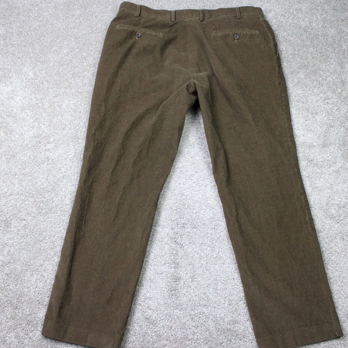 Ralph Lauren LAUREN Ralph Lauren Pants Mens 38x30 Brown Corduroy Flat Front 100% Cotton Chino Dress Pants Men Size US 38 / EU 54 - 5 Thumbnail