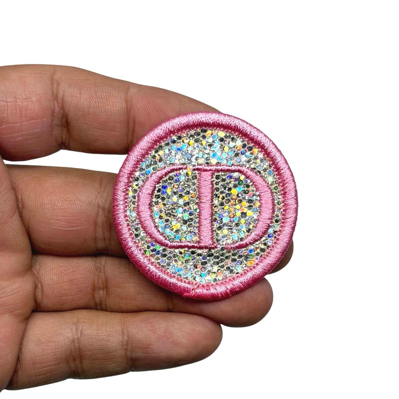 Dior Dior Embroidered Glitter Pin Size ONE SIZE - 2 Thumbnail