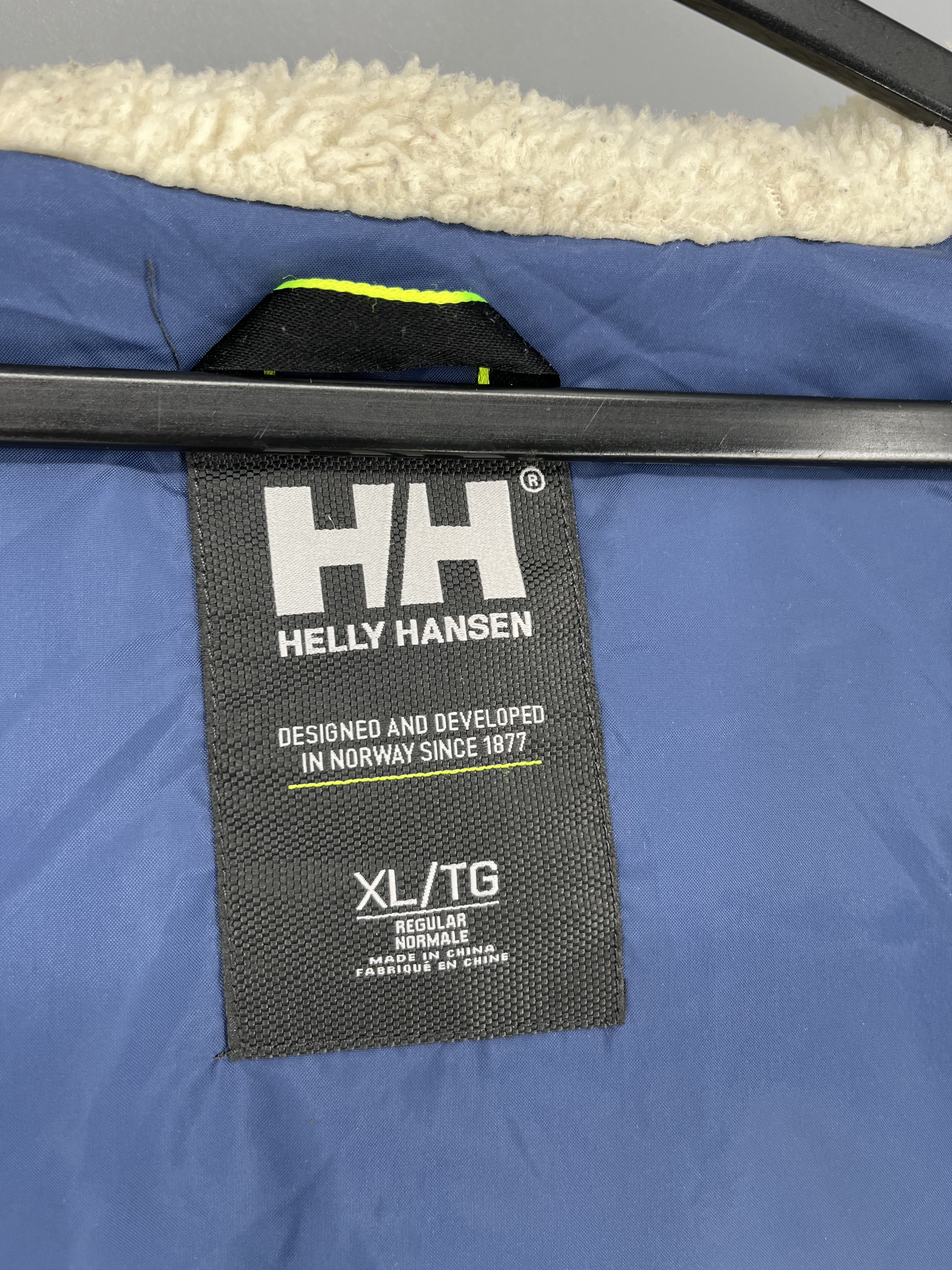 Helly Hansen Helly Hansen Men’s Blue Parka Waterproof Wind Chill Cold Size US XL / EU 56 / 4 - 14 Thumbnail