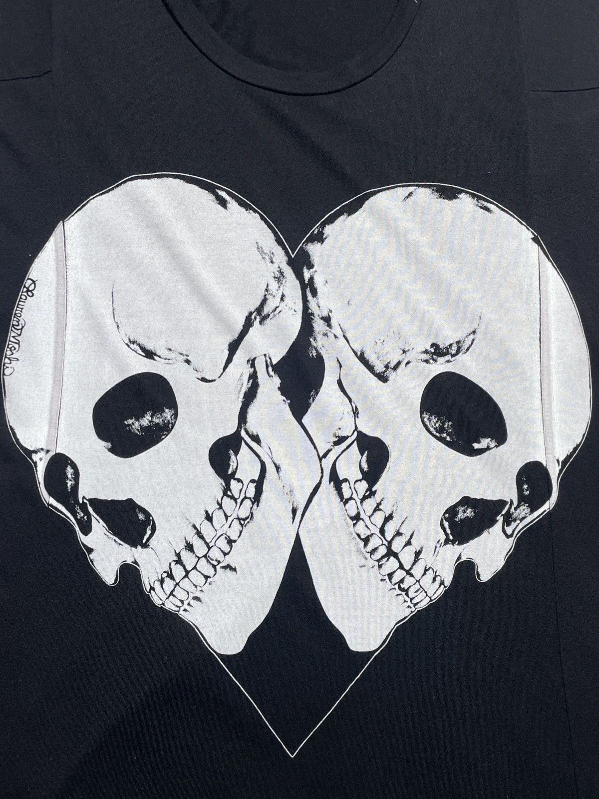 If Six Was Nine 2000’s Lauren Moshi - Skull Punk Style Top Size US M / EU 48-50 / 2 - 4 Thumbnail