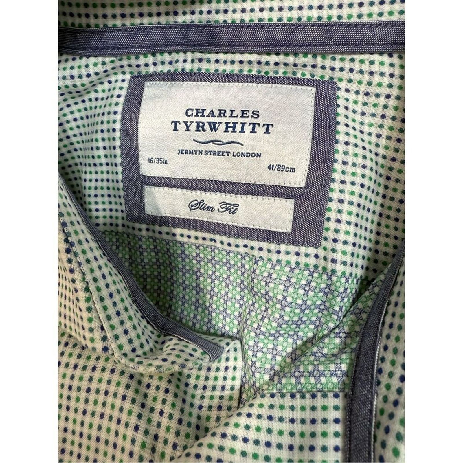 Charles Tyrwhitt Charles Tyrwhitt Men’s Shirt sz 16/35 #F923 Size US L / EU 52-54 / 3 - 6 Thumbnail