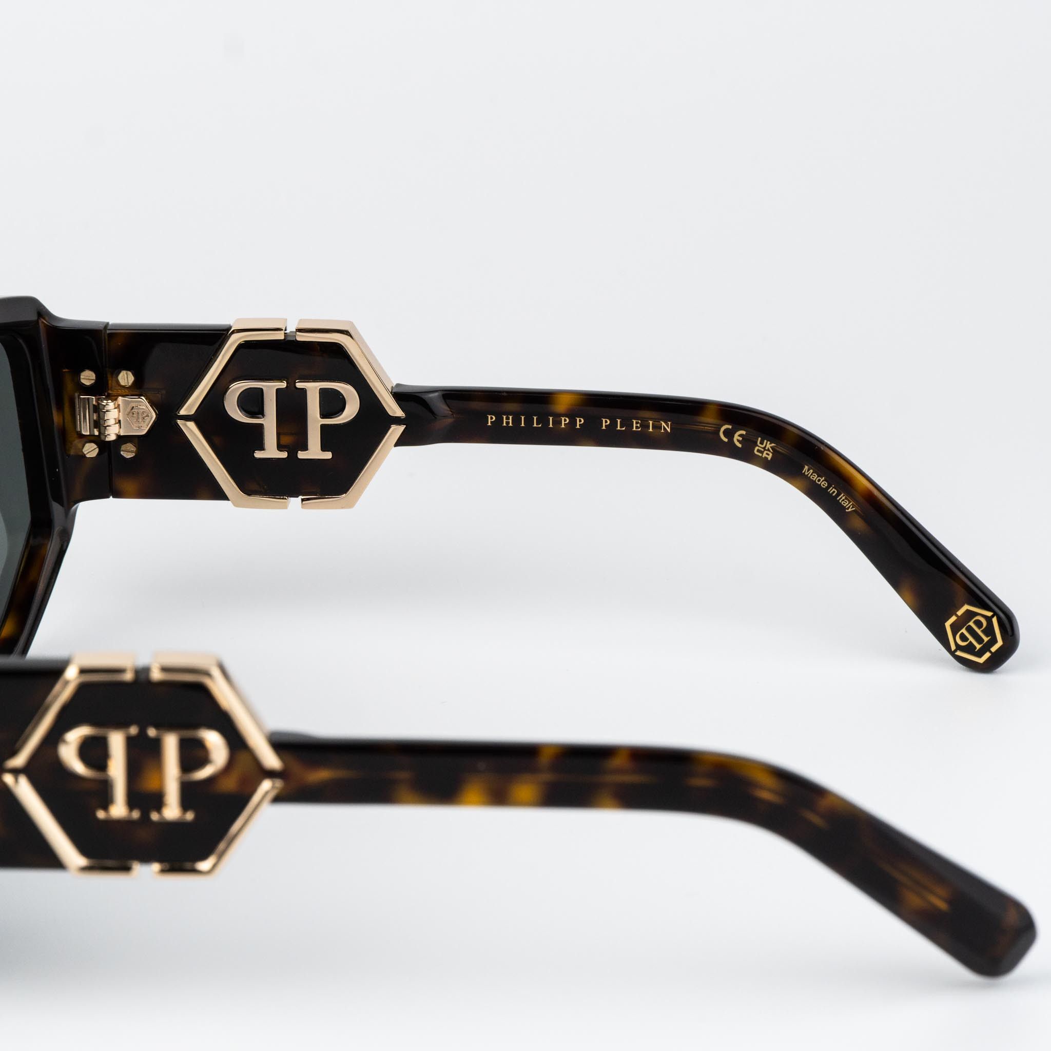 Philipp Plein Philipp Plein Men Sunglasses Mask SPP093M 0722 NEW AUTHENTIC Size ONE SIZE - 7 Thumbnail
