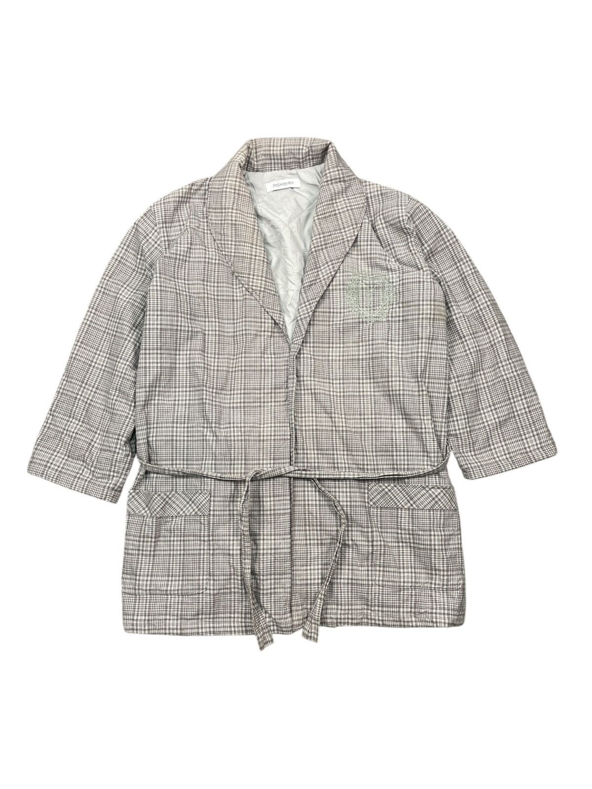 Yves Saint Laurent Vintage Yves Saint Laurent Bath Robe Pyjamas Kimono One Size Size US L / EU 52-54 / 3 - 1 Thumbnail