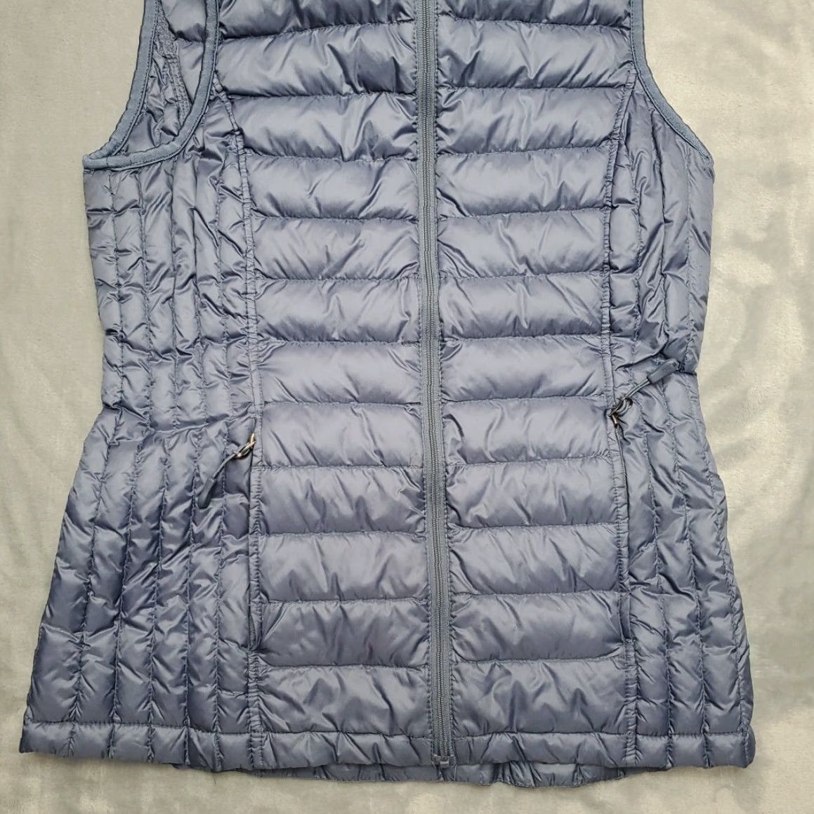 Vintage VINTAGE 32 Degrees Heat Vest Womens XS Small Blue Down Puffer removeable Hood Mid Layer Size XS / US 0-2 / IT 36-38 - 2 Thumbnail