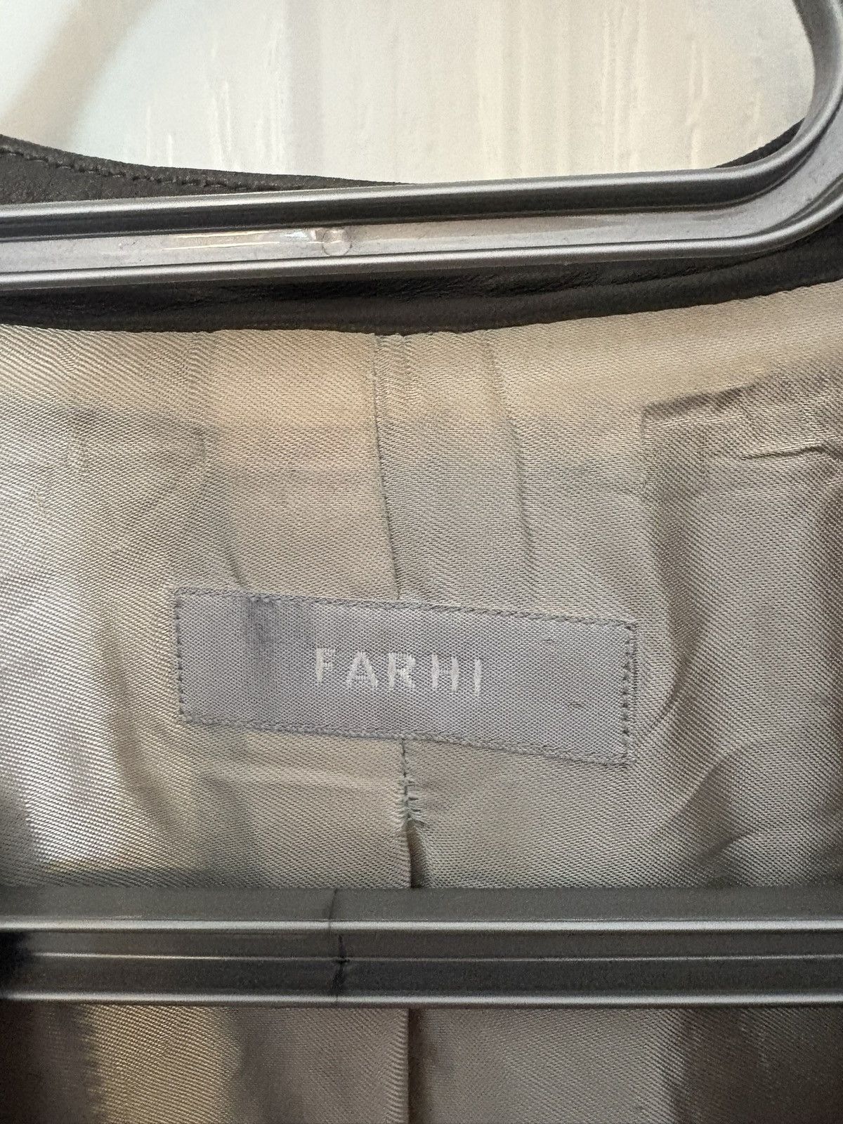 Nicole Farhi Nicole Farhi Grey Leather Jacket Size M / US 6-8 / IT 42-44 - 3 Thumbnail