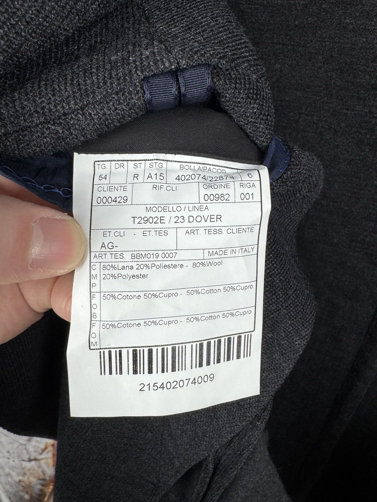 Boglioli Boglioli Grey Knit Blazer Men’s Sport Coat Tailored Jacket Size 40R - 9 Thumbnail