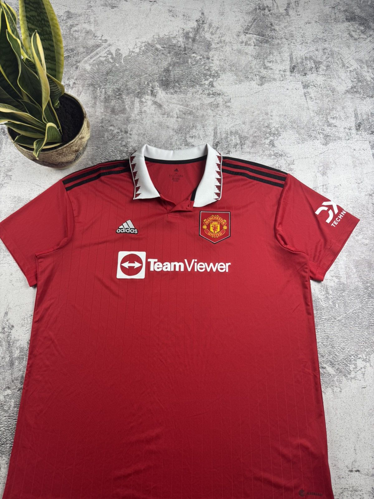 Adidas Manchester United 2022/2023 Football Shirt Jersey Kit Size US XXL / EU 58 / 5 - 4 Thumbnail