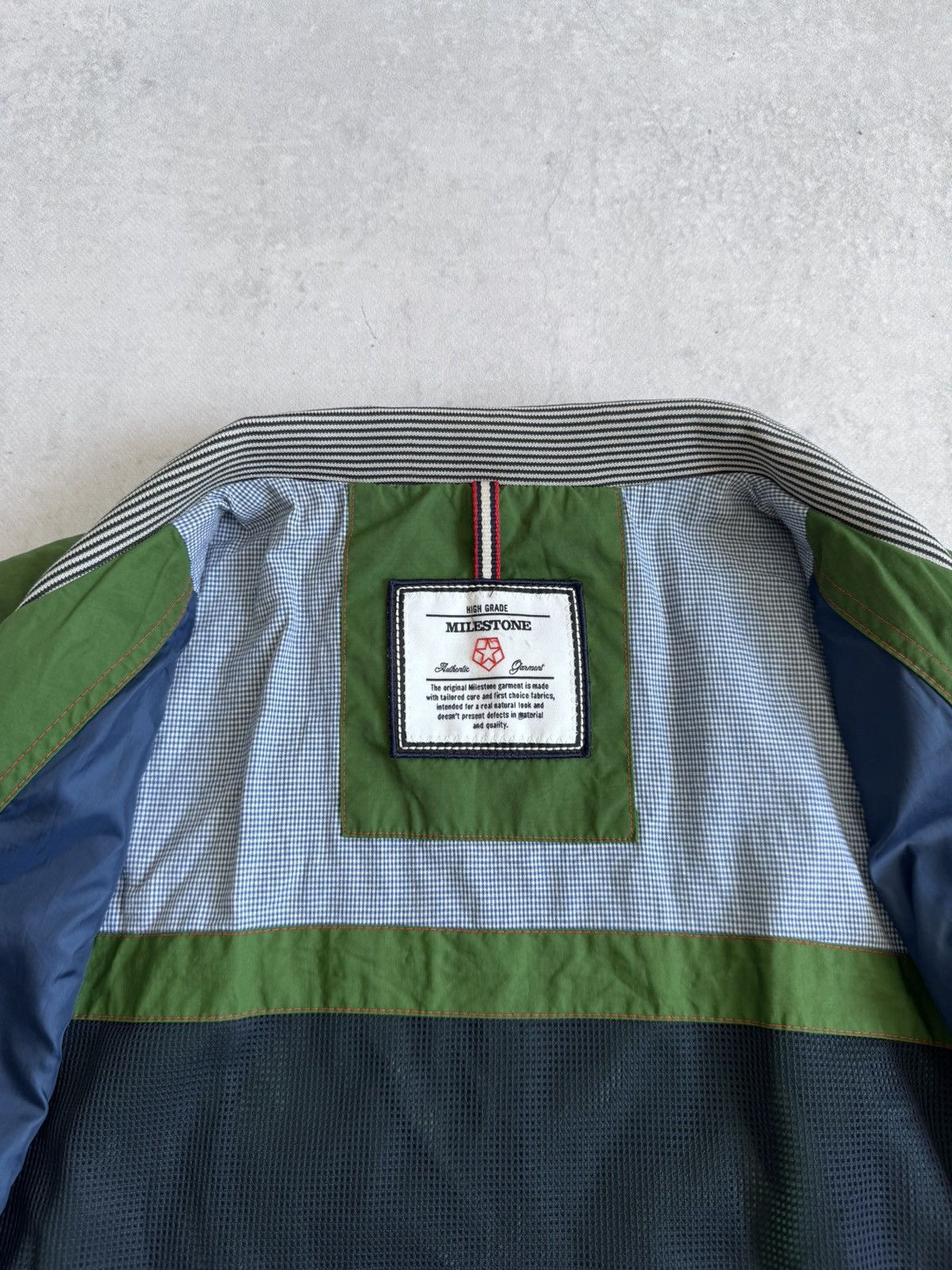 Milestone Vintage Milestone Mens Nylon Zip Truck Jacket Classic Outfit Size US XL / EU 56 / 4 - 10 Thumbnail